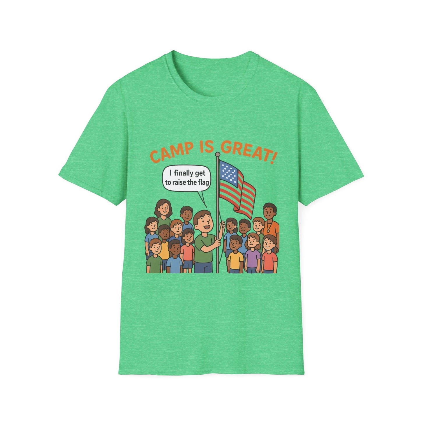 Unisex Softstyle T-Shirt Flag