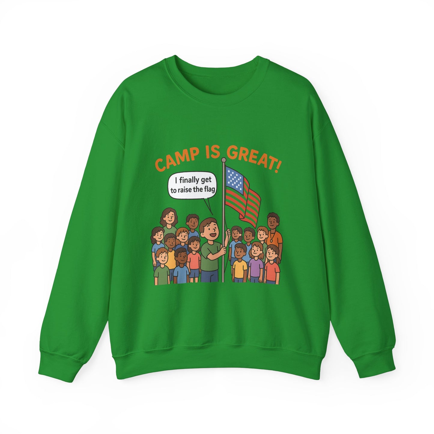 Unisex Heavy Blend™ Crewneck Sweatshirt Flag