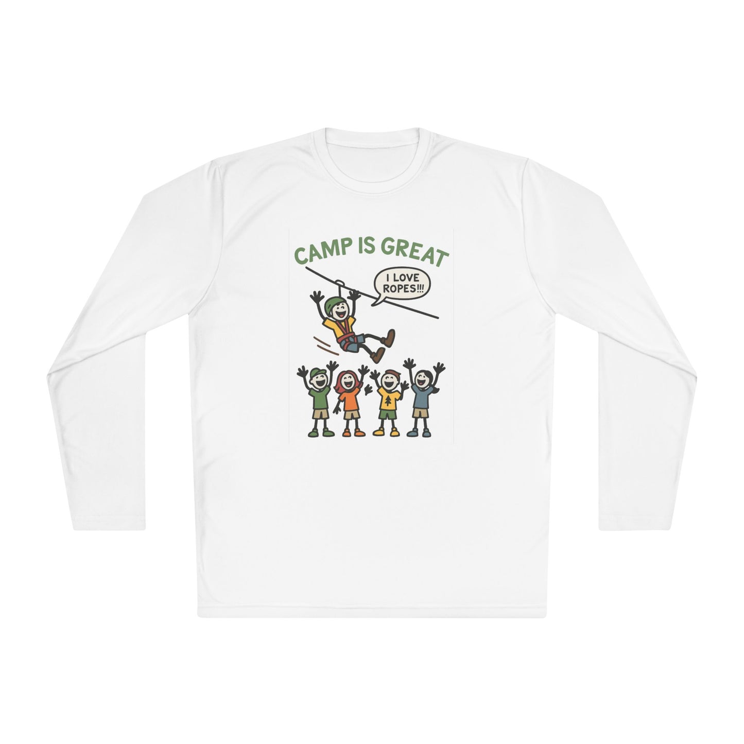 Unisex Lightweight Long Sleeve Tee Ropes