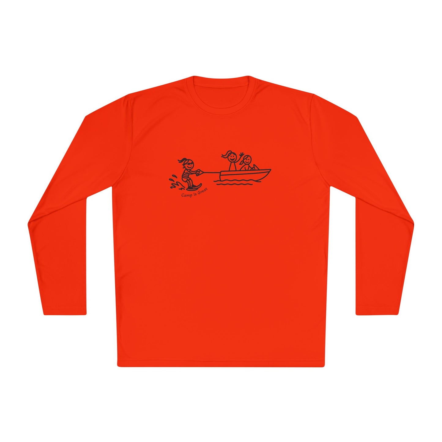 Unisex Lightweight Long Sleeve Tee Waterski