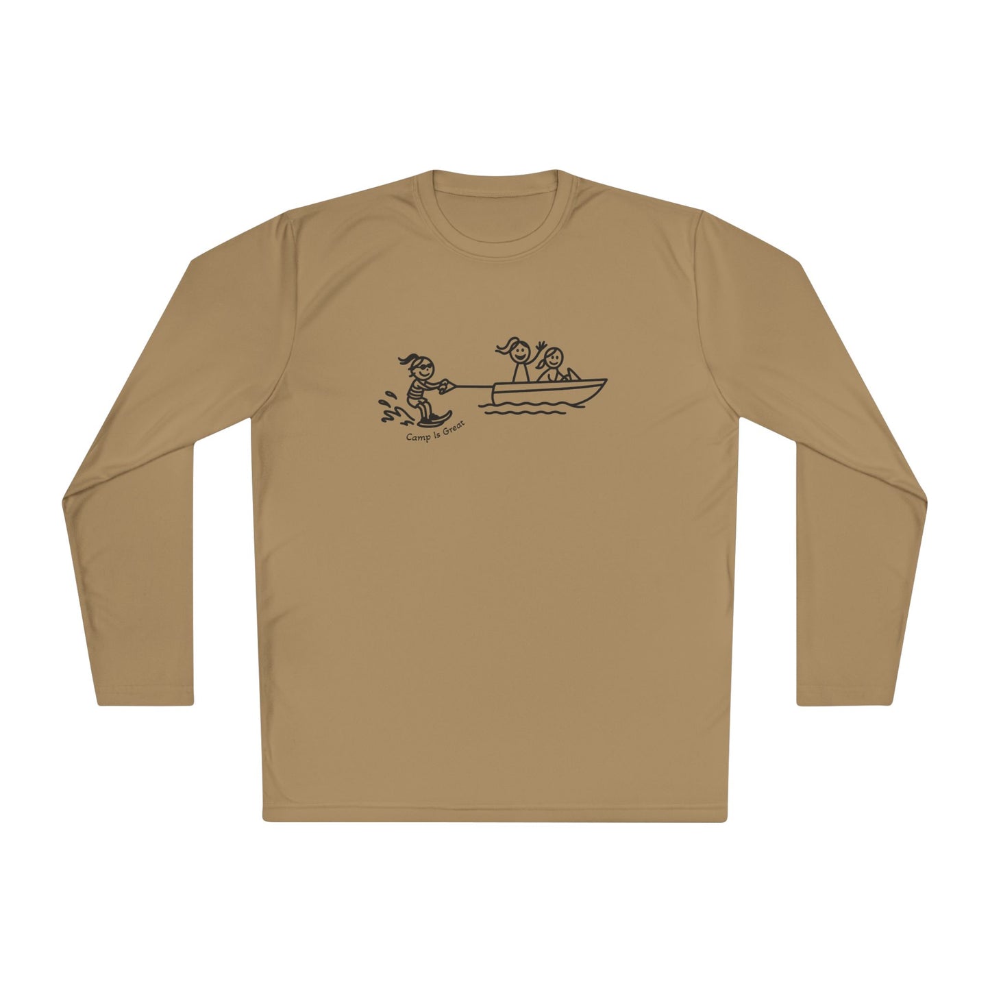 Unisex Lightweight Long Sleeve Tee Waterski