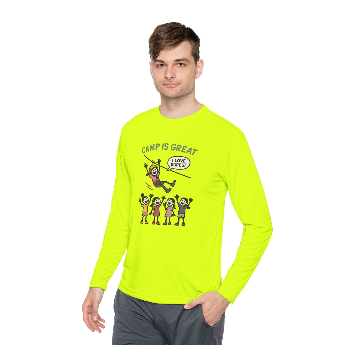 Unisex Lightweight Long Sleeve Tee Ropes