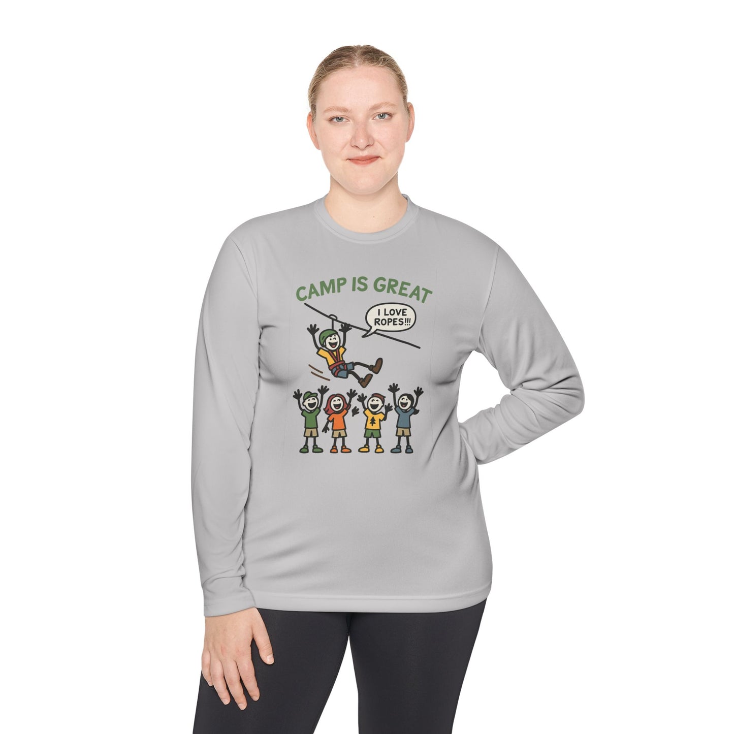 Unisex Lightweight Long Sleeve Tee Ropes