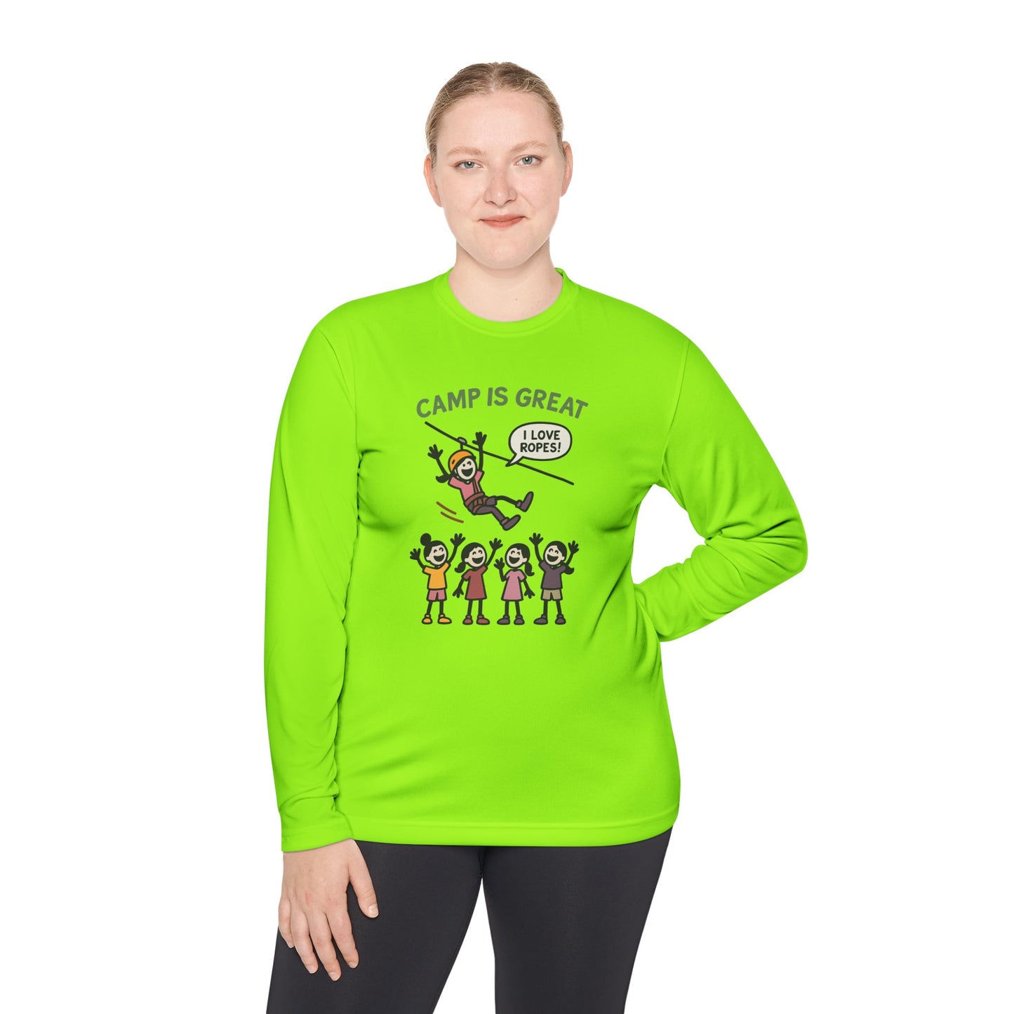 Unisex Lightweight Long Sleeve Tee Ropes