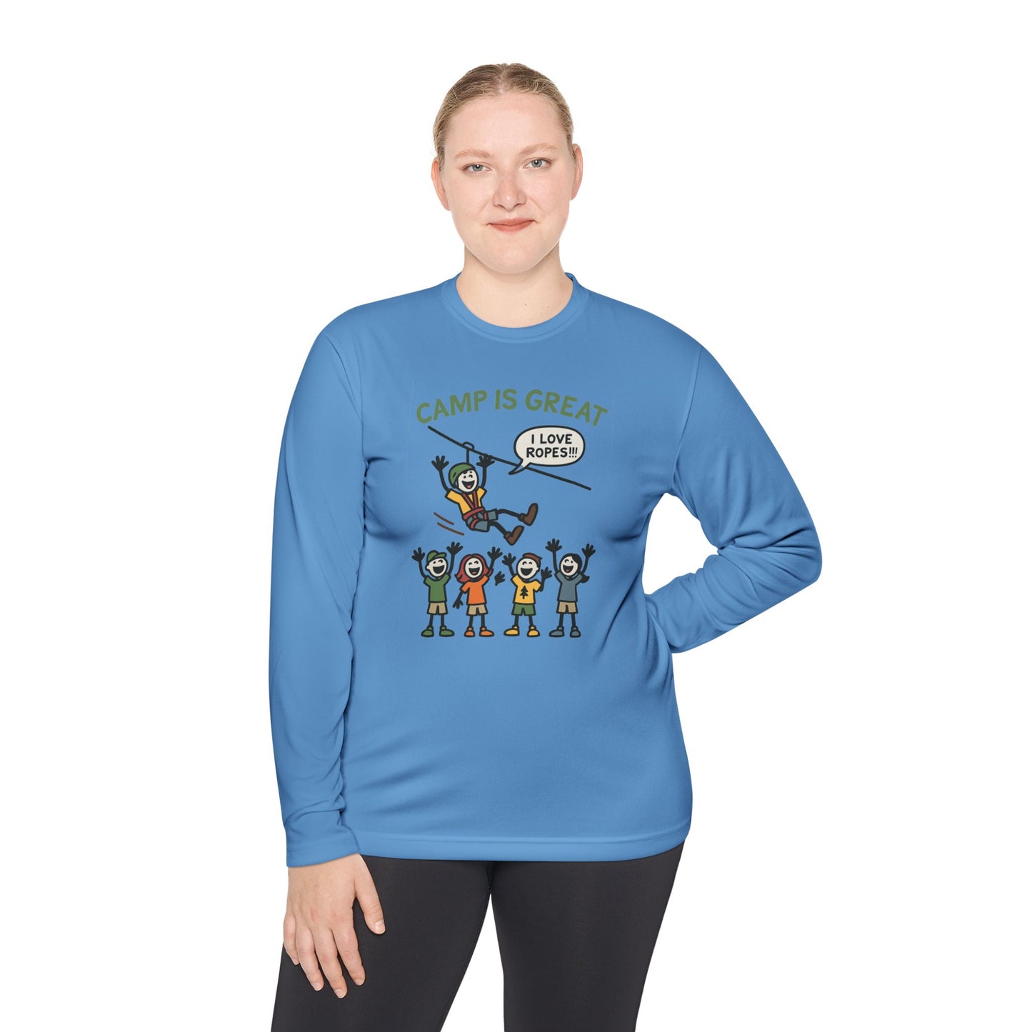 Unisex Lightweight Long Sleeve Tee Ropes