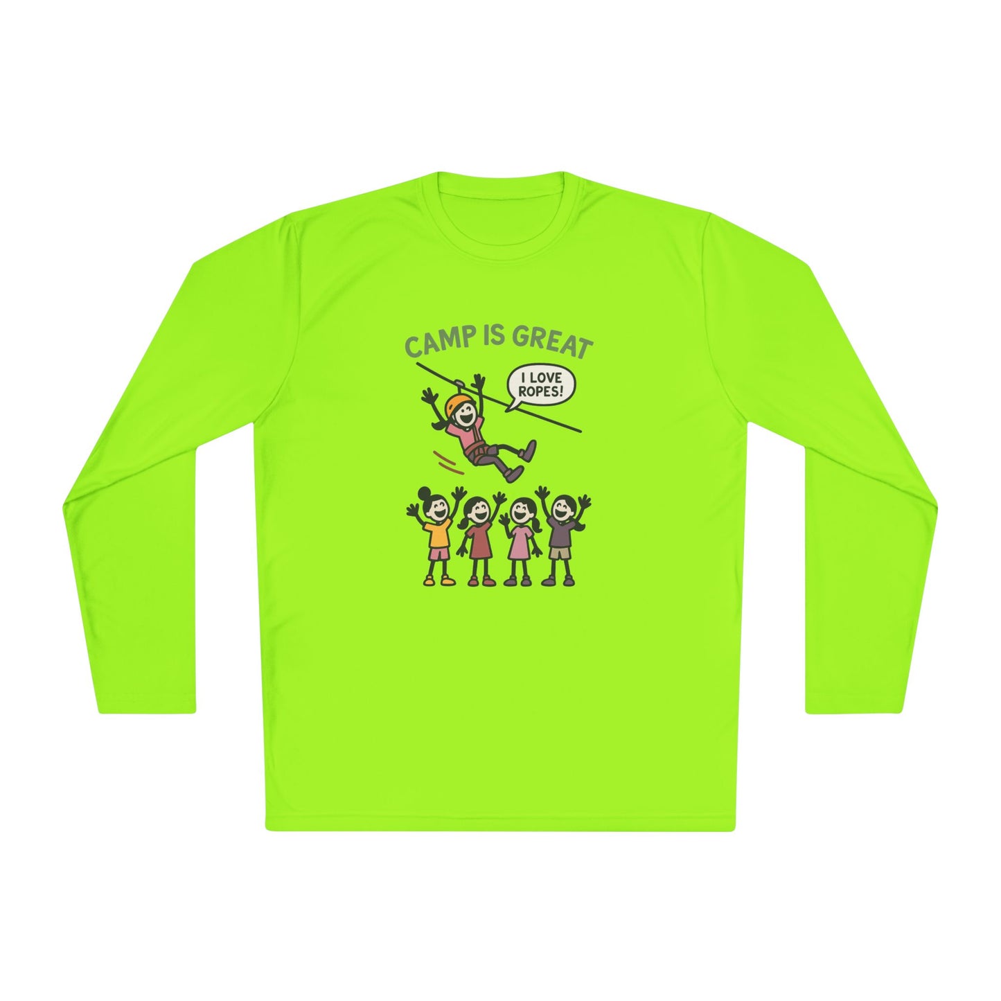 Unisex Lightweight Long Sleeve Tee Ropes