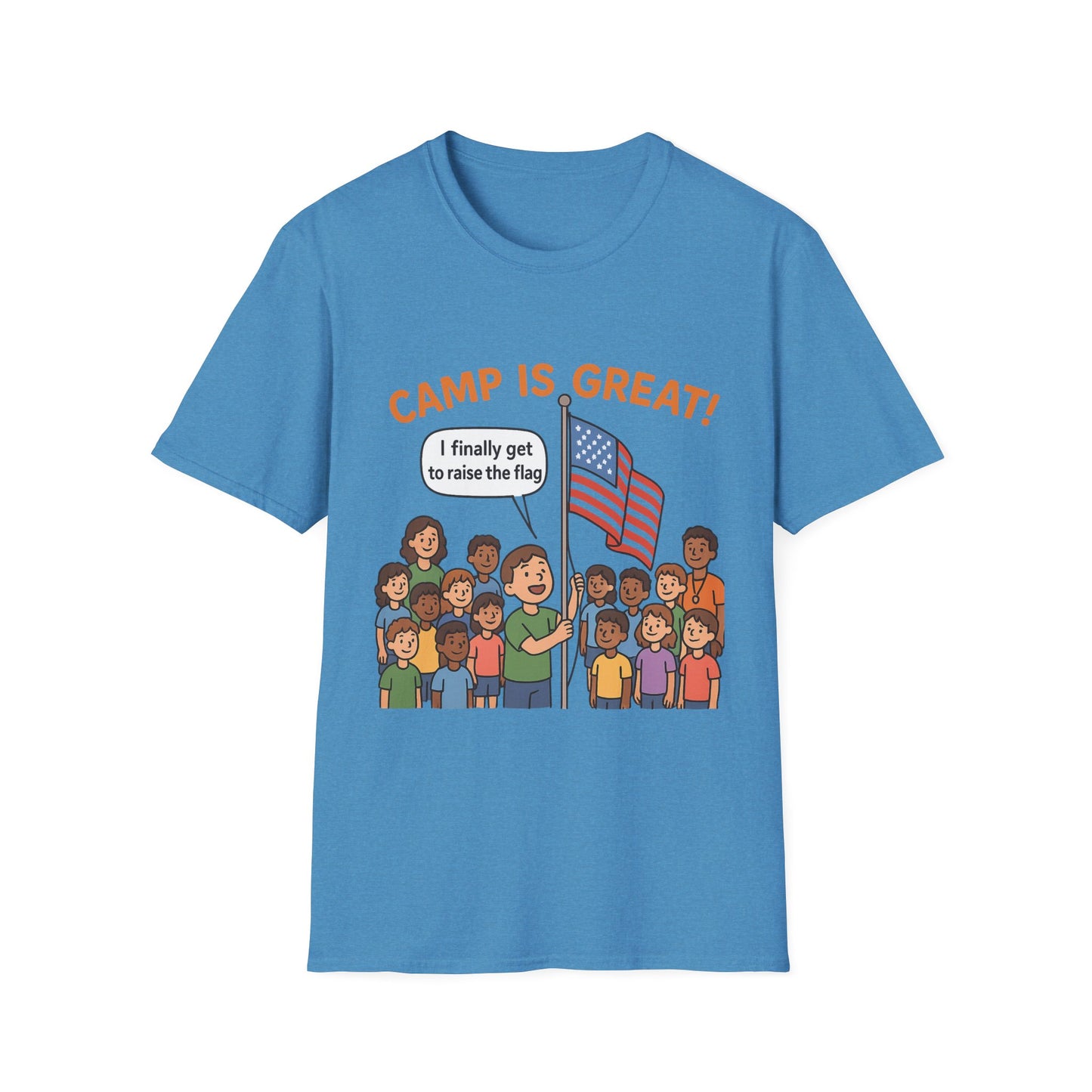 Unisex Softstyle T-Shirt Flag