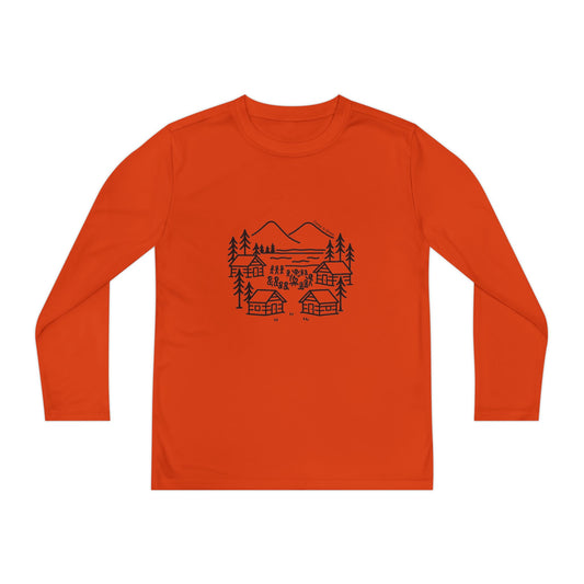 Youth Long Sleeve Competitor Tee Landscape