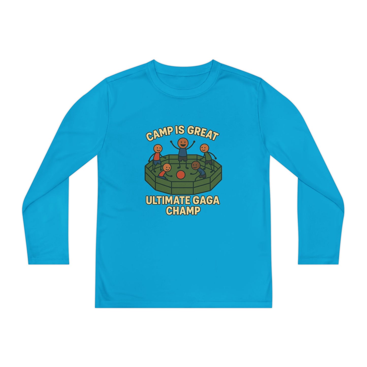 Youth Long Sleeve Competitor Tee GA Champ