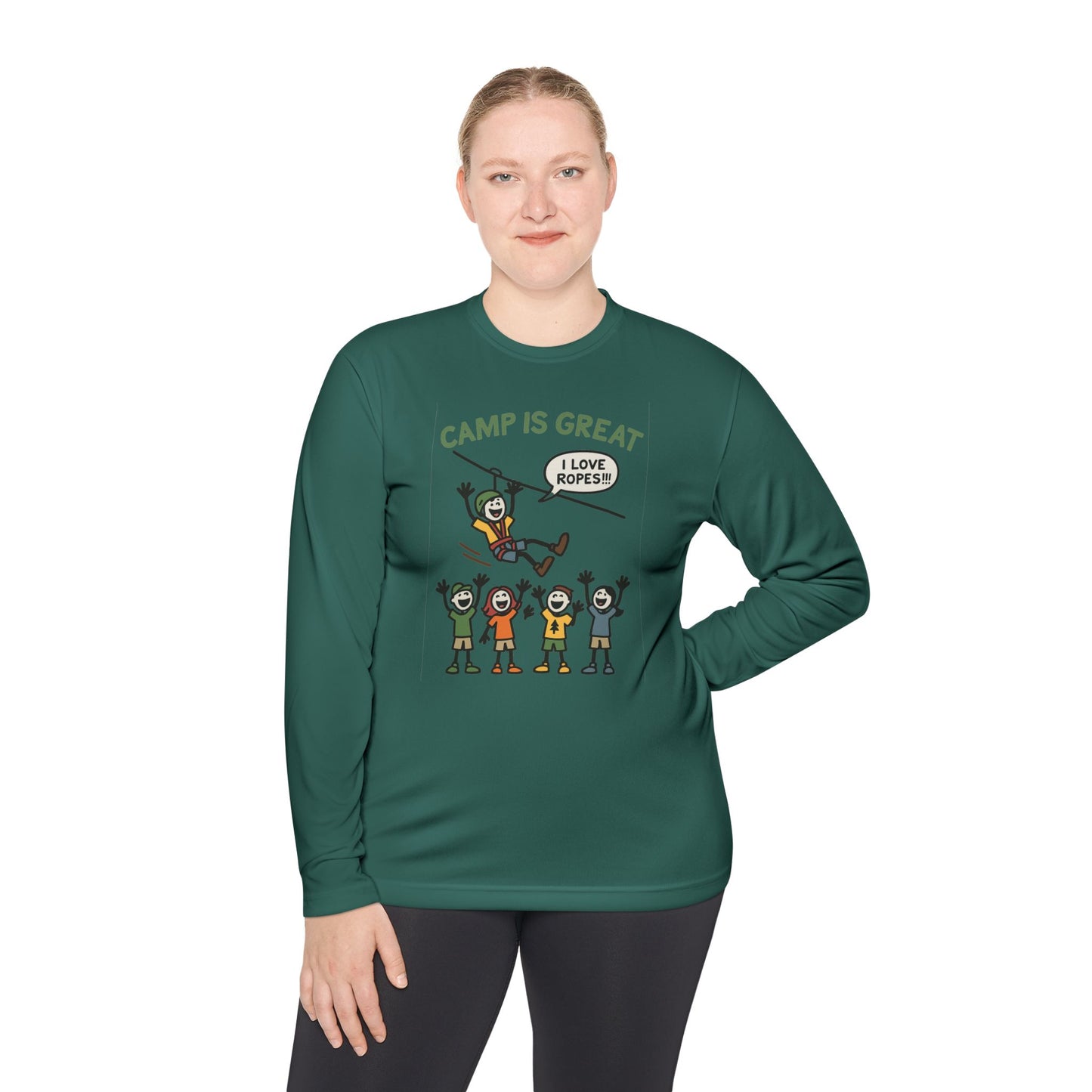 Unisex Lightweight Long Sleeve Tee Ropes