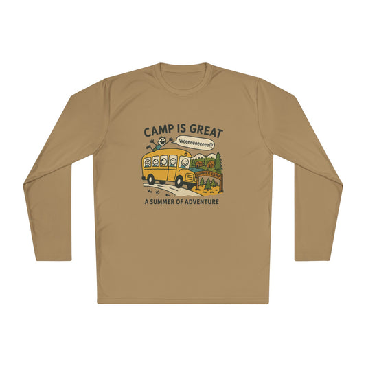 Unisex Lightweight Long Sleeve Tee Bus