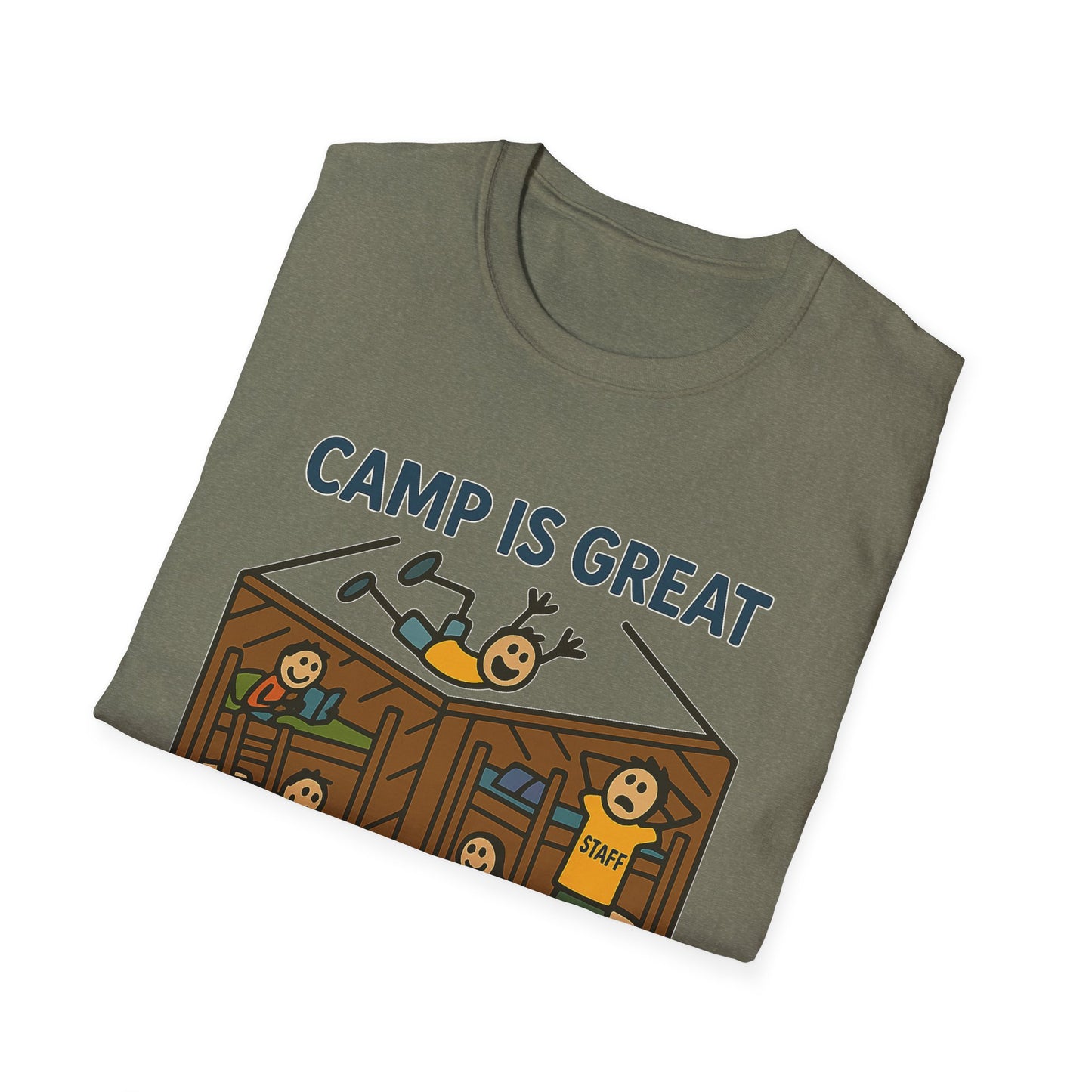 Unisex Softstyle T-Shirt Typical Day in the Cabin