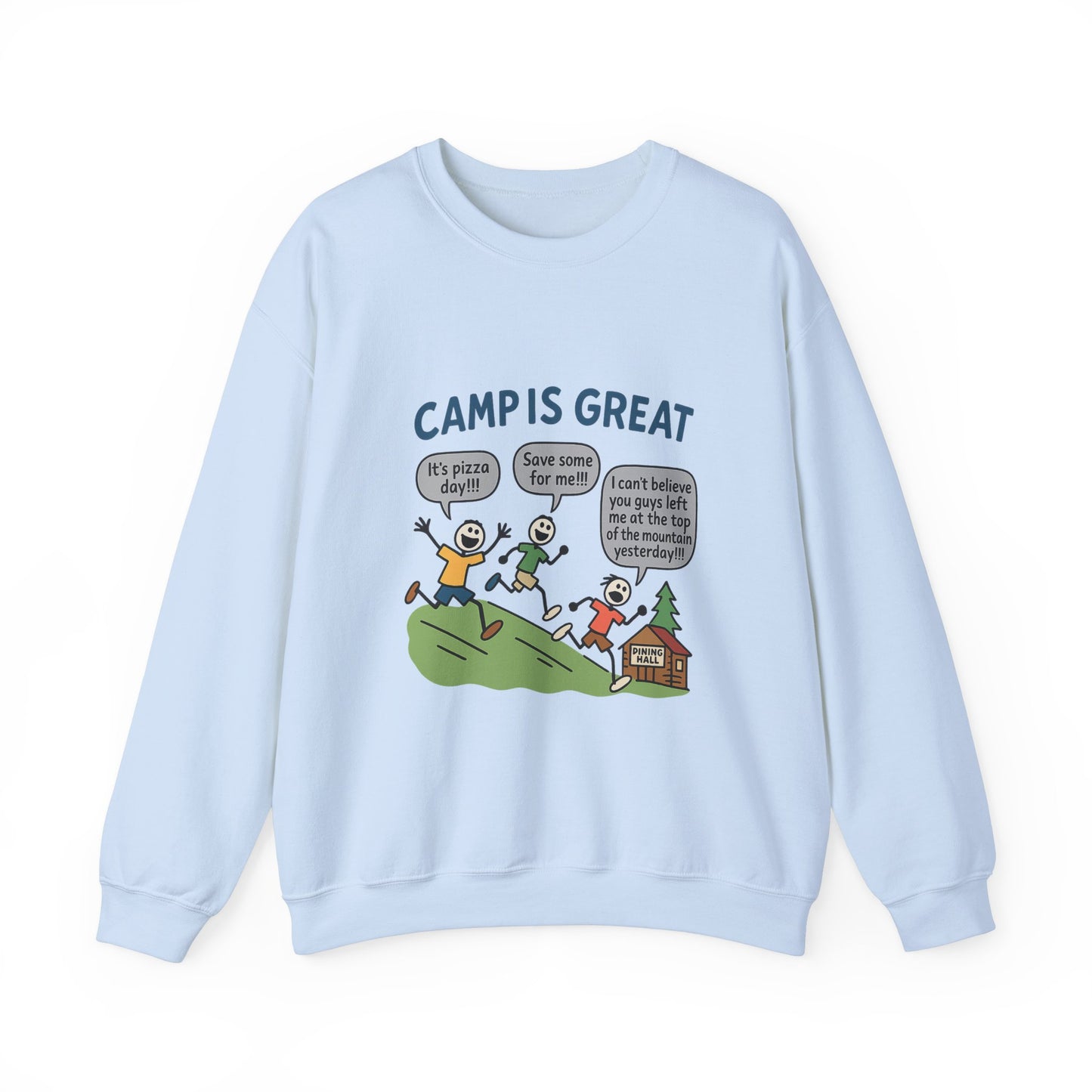 Unisex Heavy Blend™ Crewneck Sweatshirt Pizza Day
