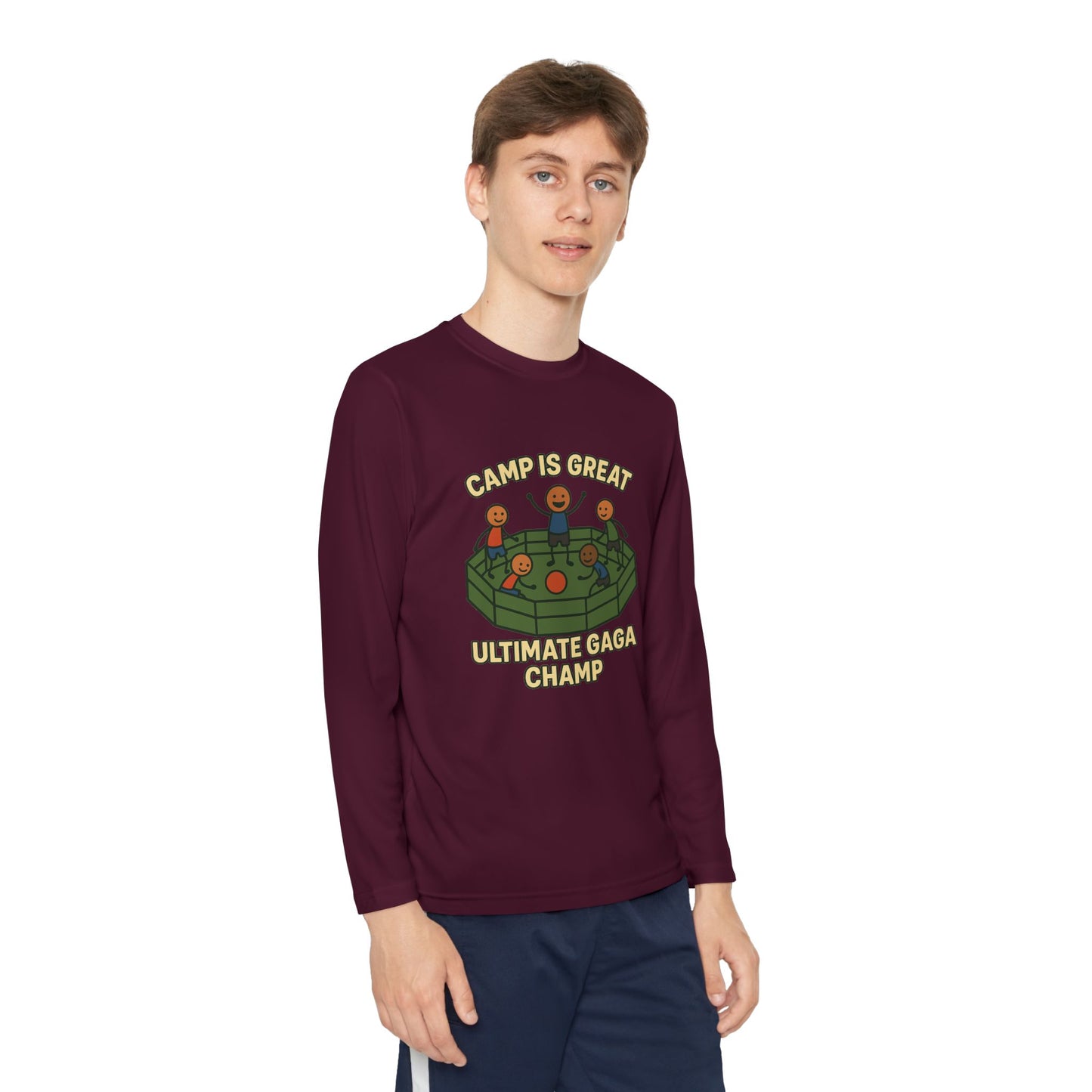 Youth Long Sleeve Competitor Tee GA Champ
