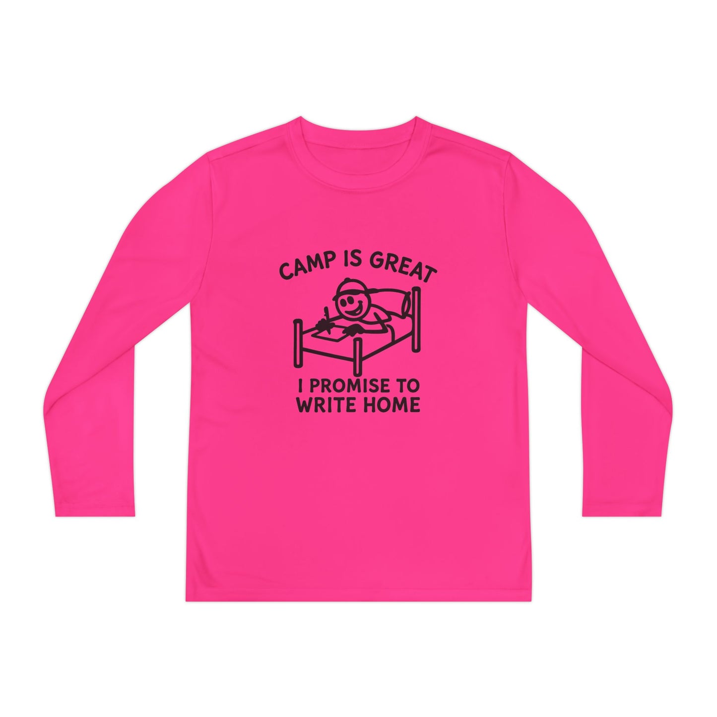 Youth Long Sleeve Competitor Tee Write Home