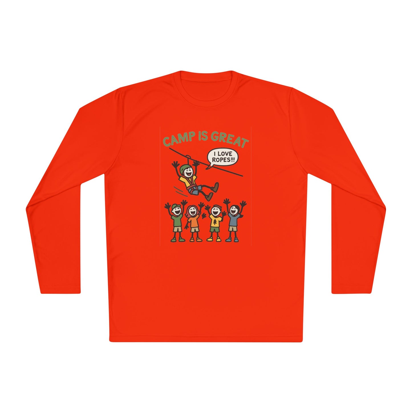 Unisex Lightweight Long Sleeve Tee Ropes