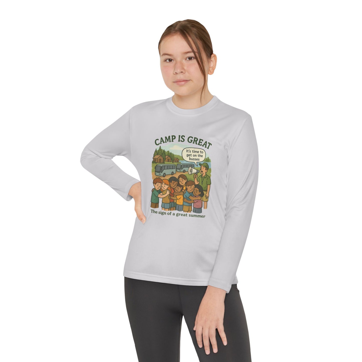 Youth Long Sleeve Competitor Tee Closing Day