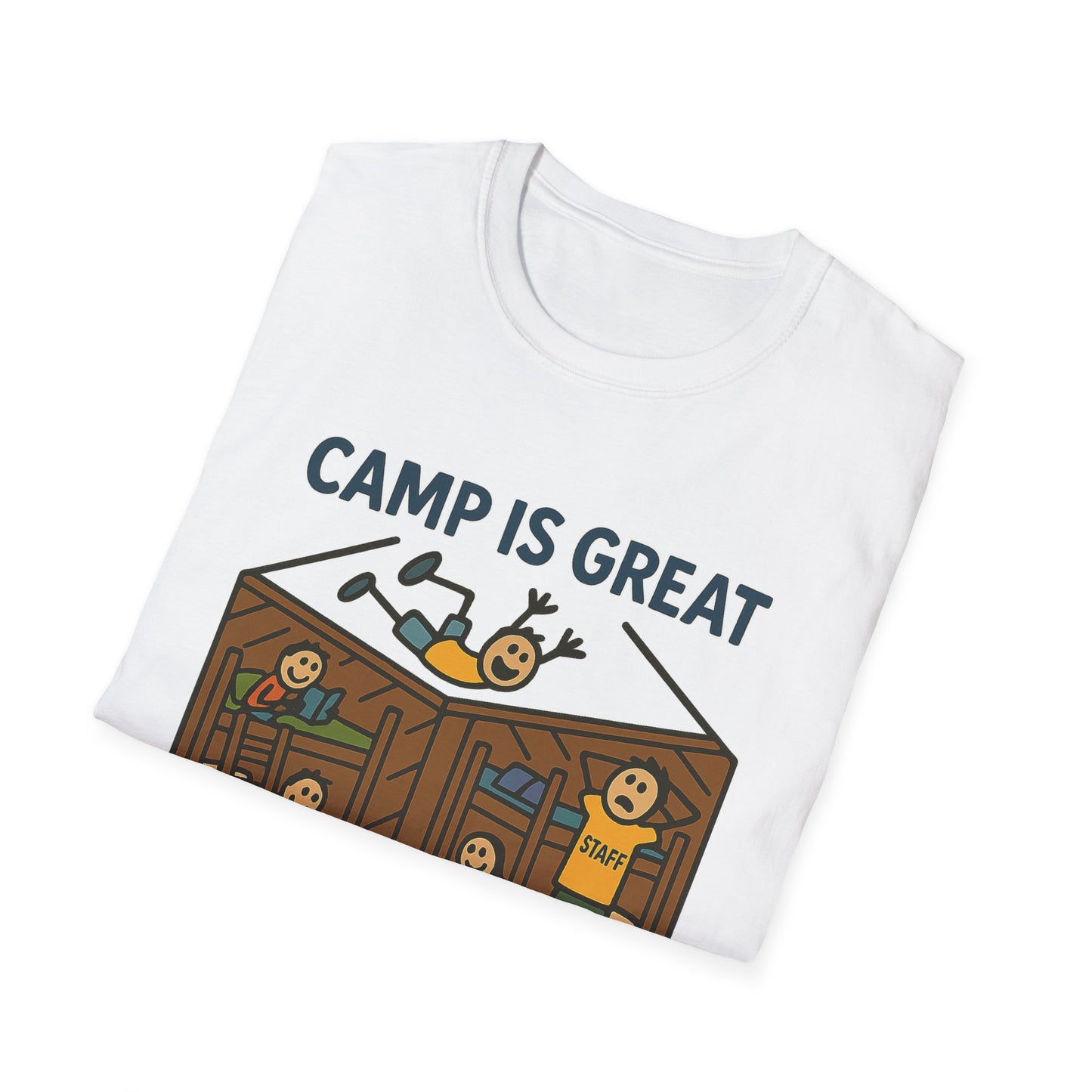 Unisex Softstyle T-Shirt Typical Day in the Cabin