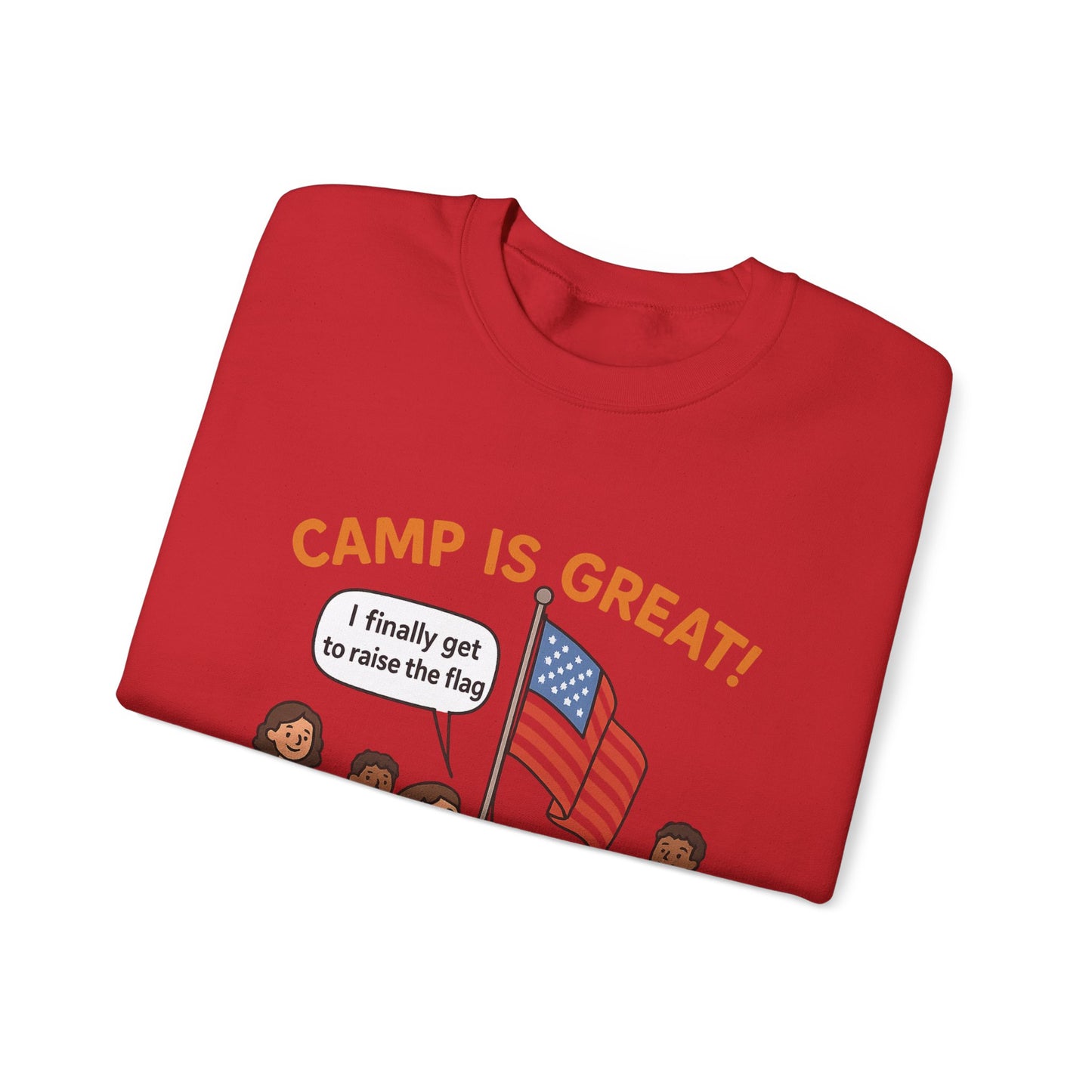 Unisex Heavy Blend™ Crewneck Sweatshirt Flag
