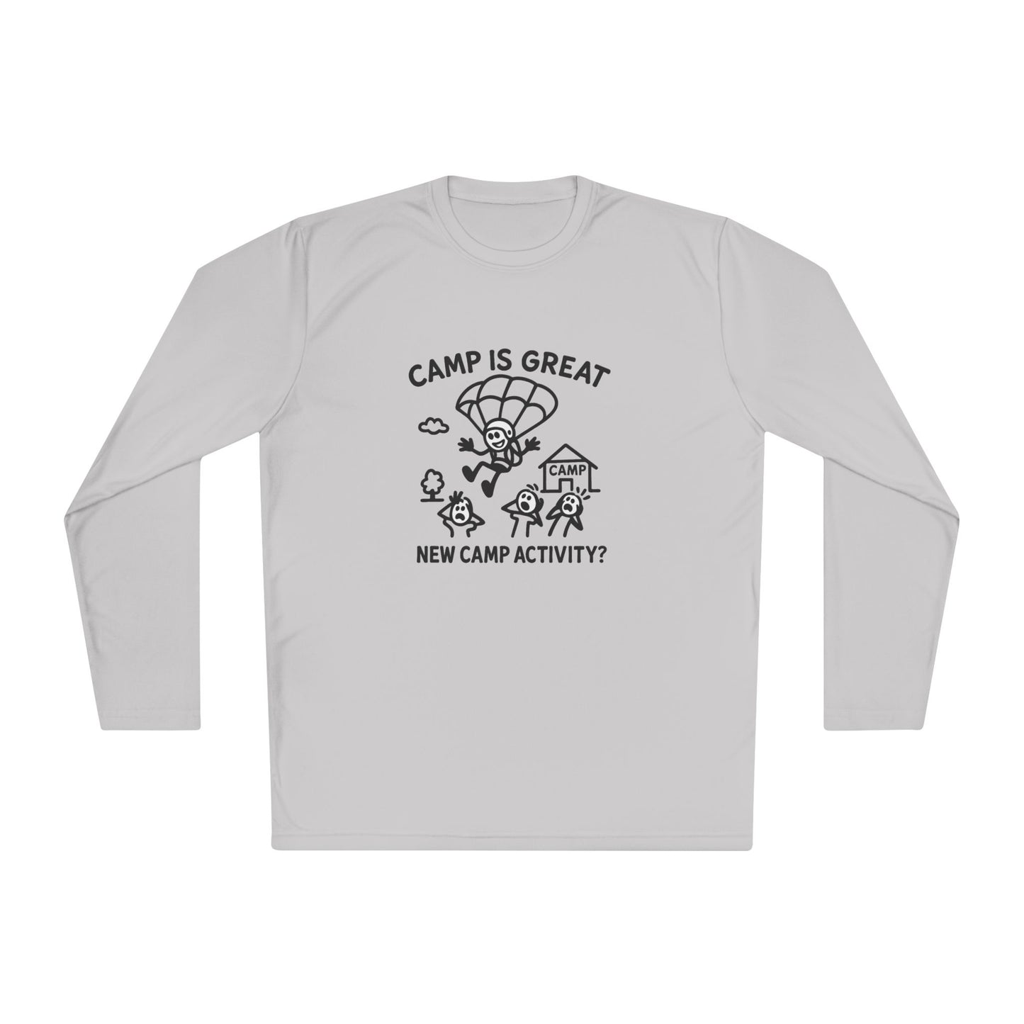 Unisex Lightweight Long Sleeve Tee Skydiving