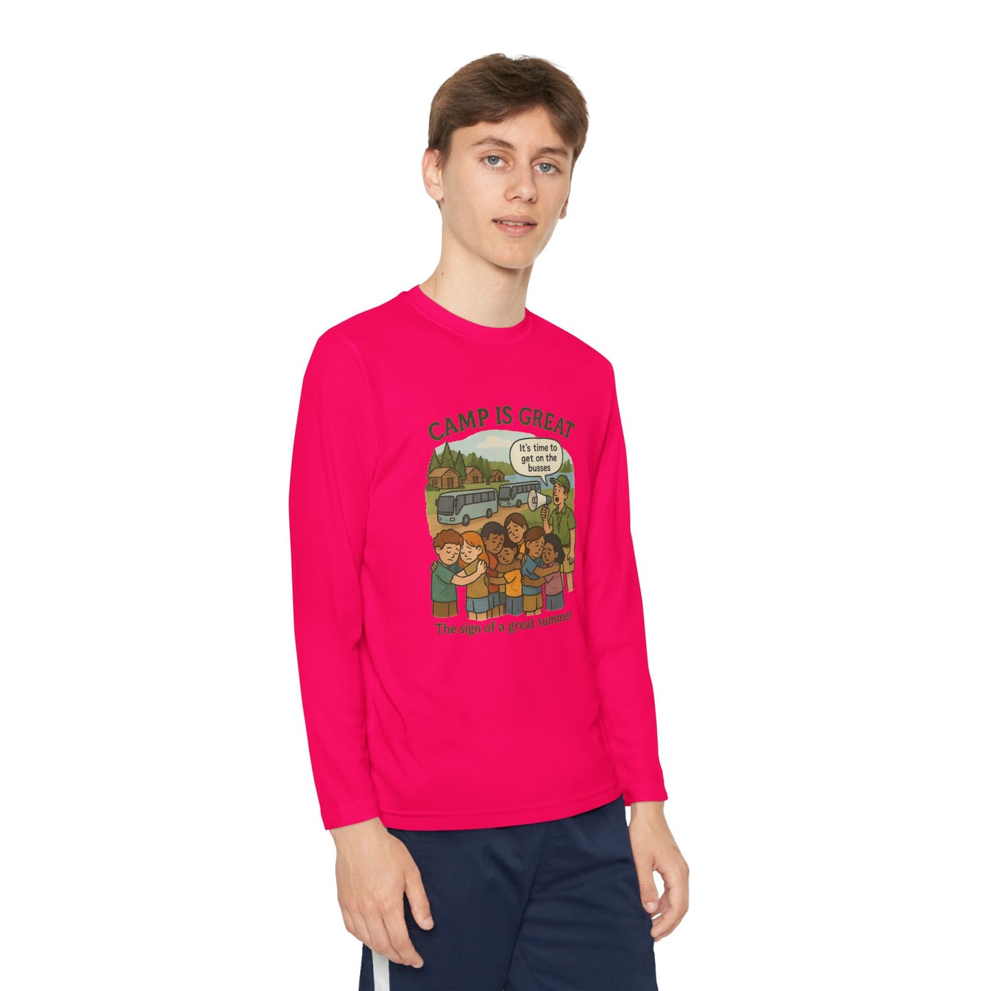 Youth Long Sleeve Competitor Tee Closing Day