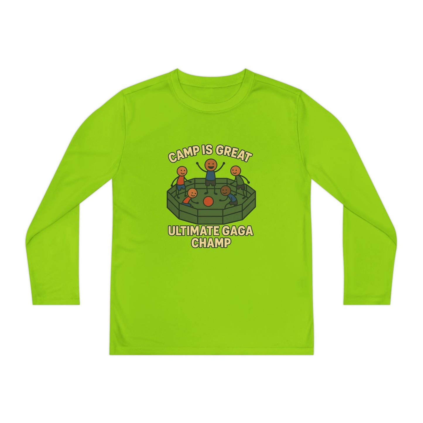 Youth Long Sleeve Competitor Tee GA Champ