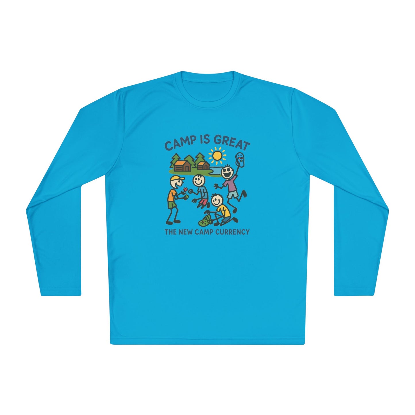 Unisex Lightweight Long Sleeve Tee Shoe Charms