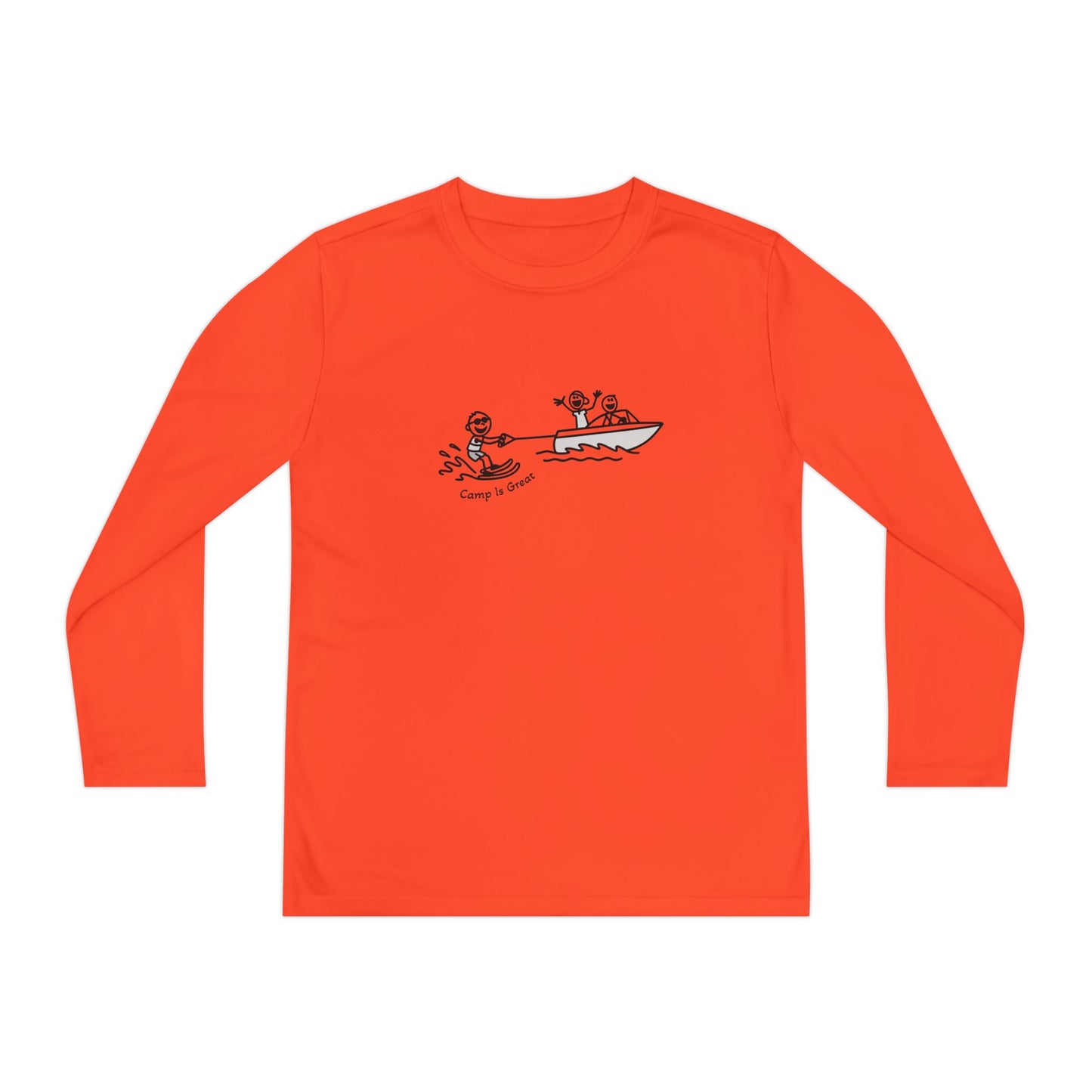Youth Long Sleeve Competitor Tee Waterski