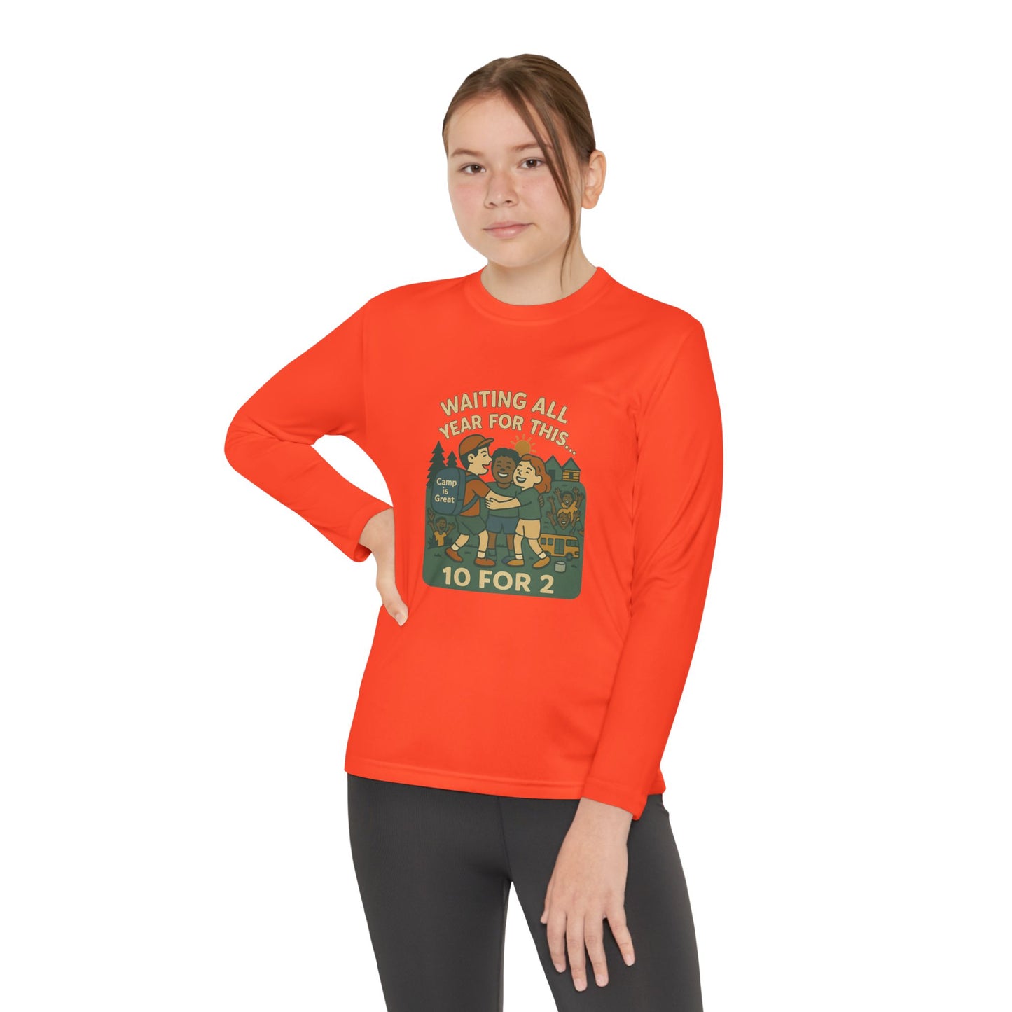 Youth Long Sleeve Competitor Tee Opening Day