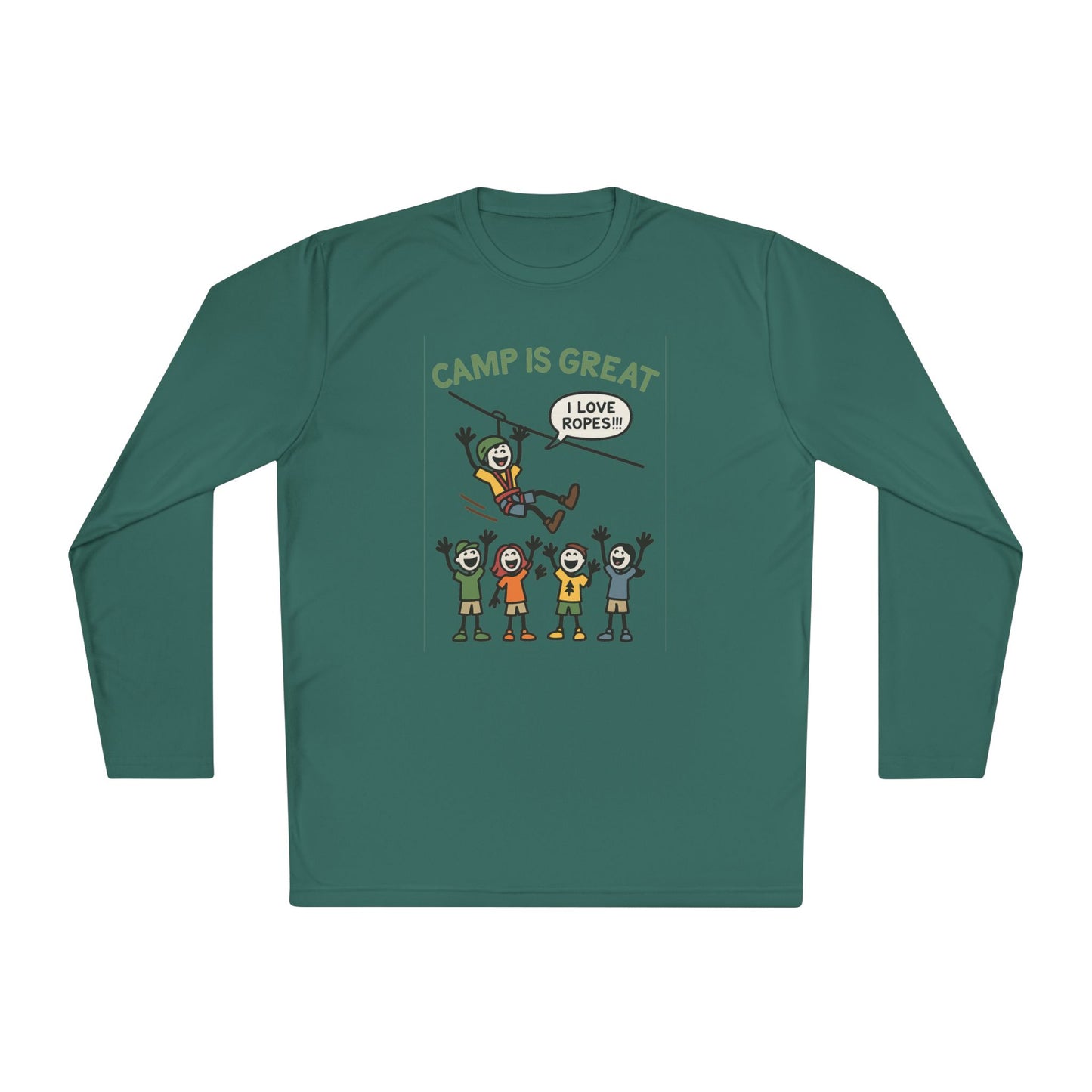 Unisex Lightweight Long Sleeve Tee Ropes
