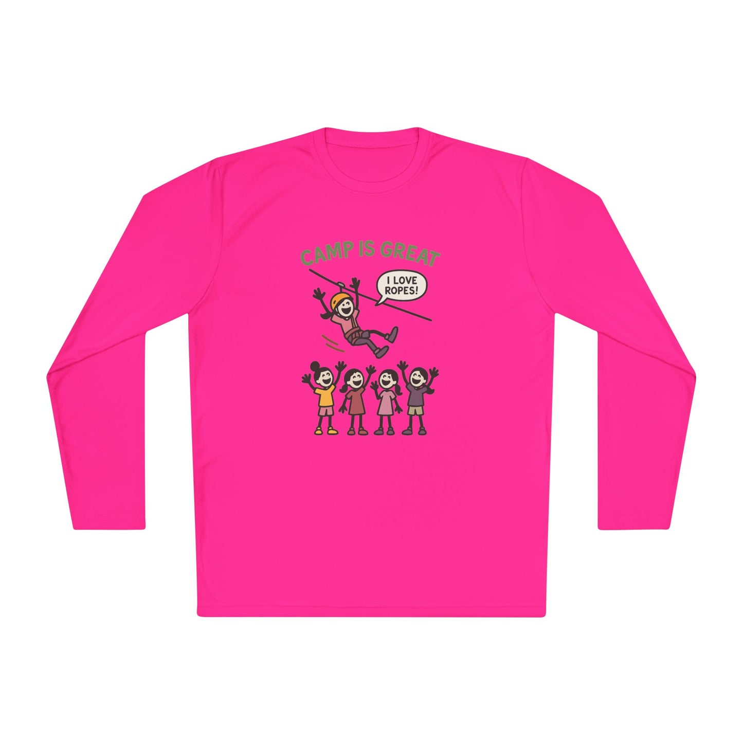 Unisex Lightweight Long Sleeve Tee Ropes