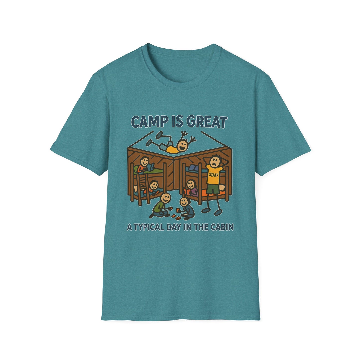 Unisex Softstyle T-Shirt Typical Day in the Cabin