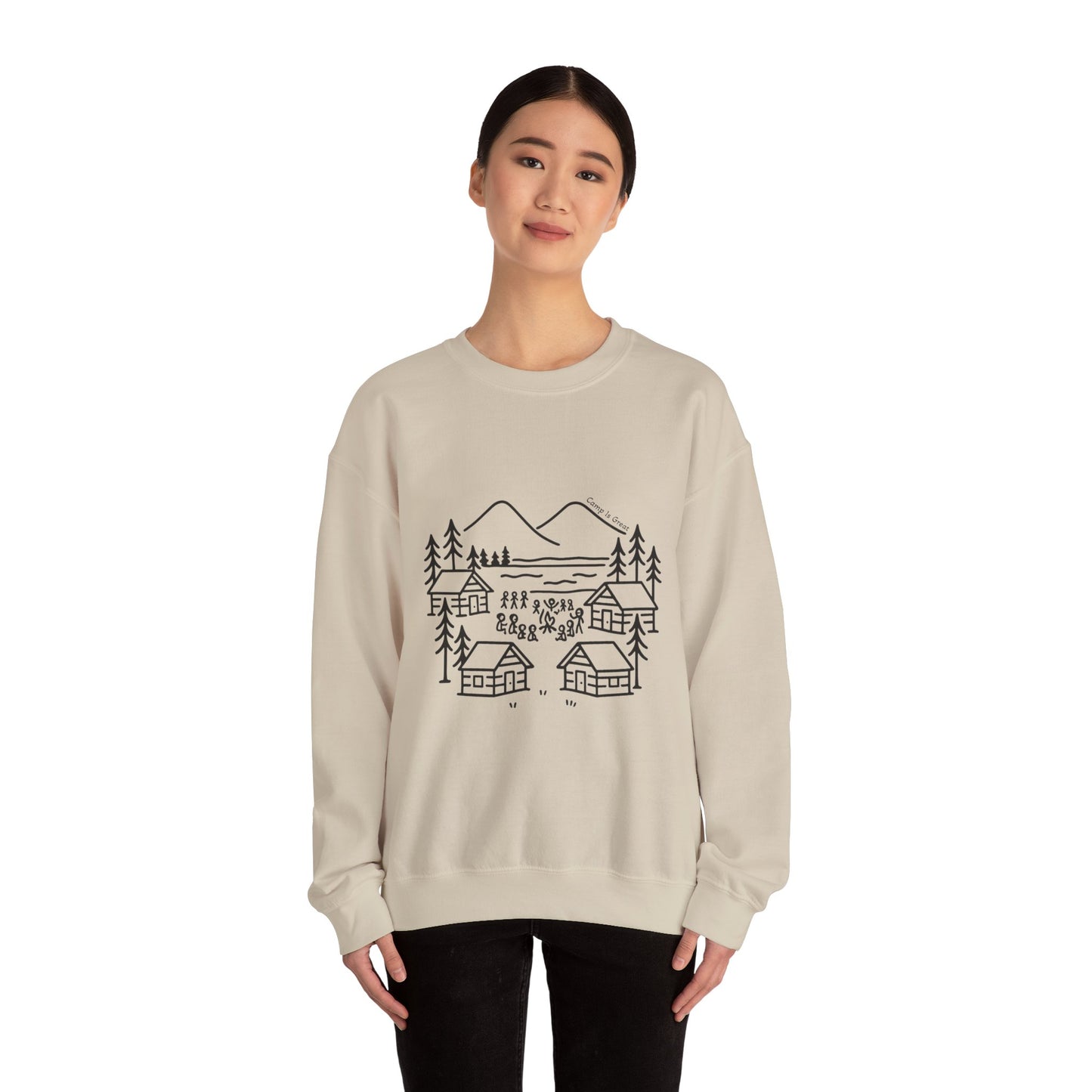 Unisex Heavy Blend™ Crewneck Sweatshirt Landscape