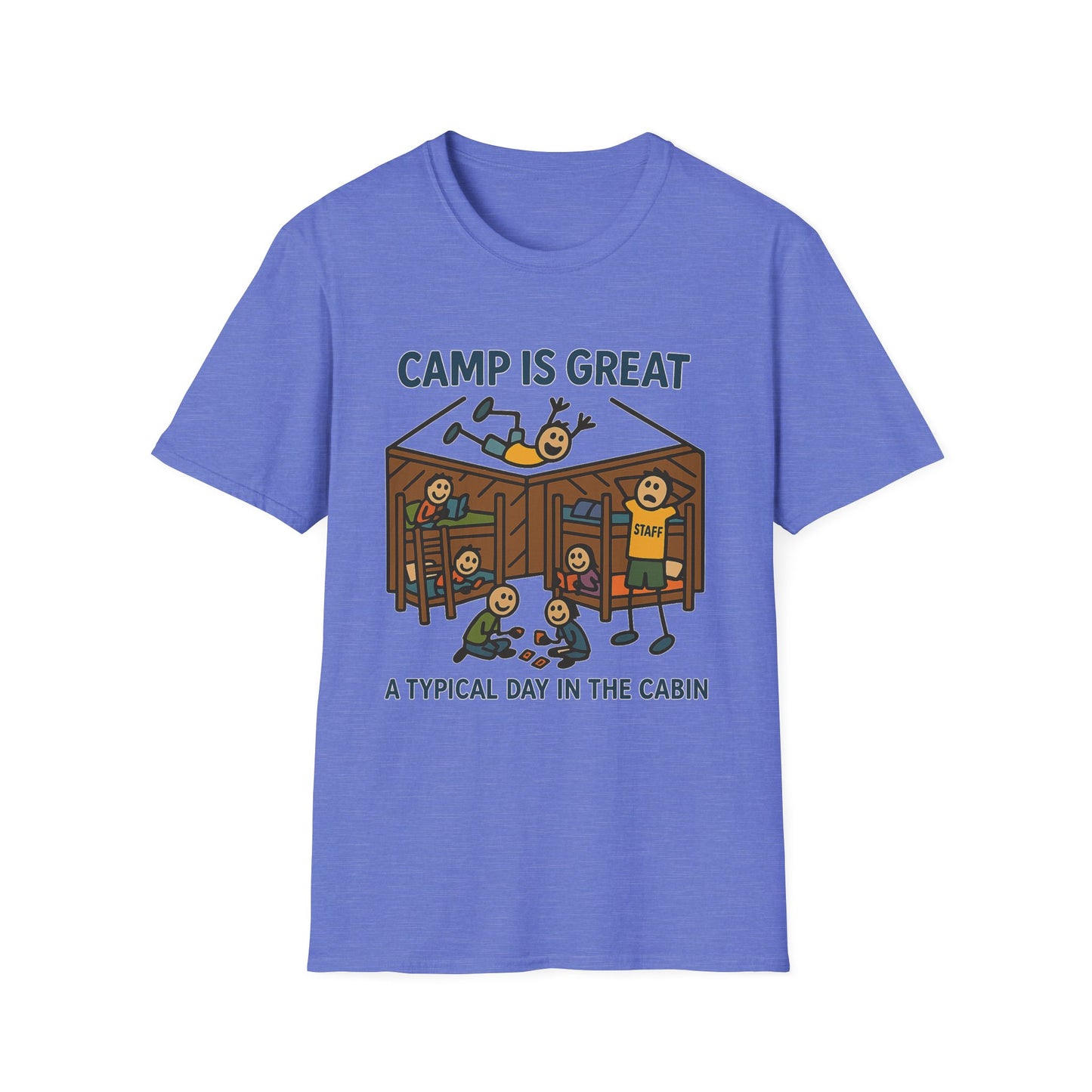 Unisex Softstyle T-Shirt Typical Day in the Cabin