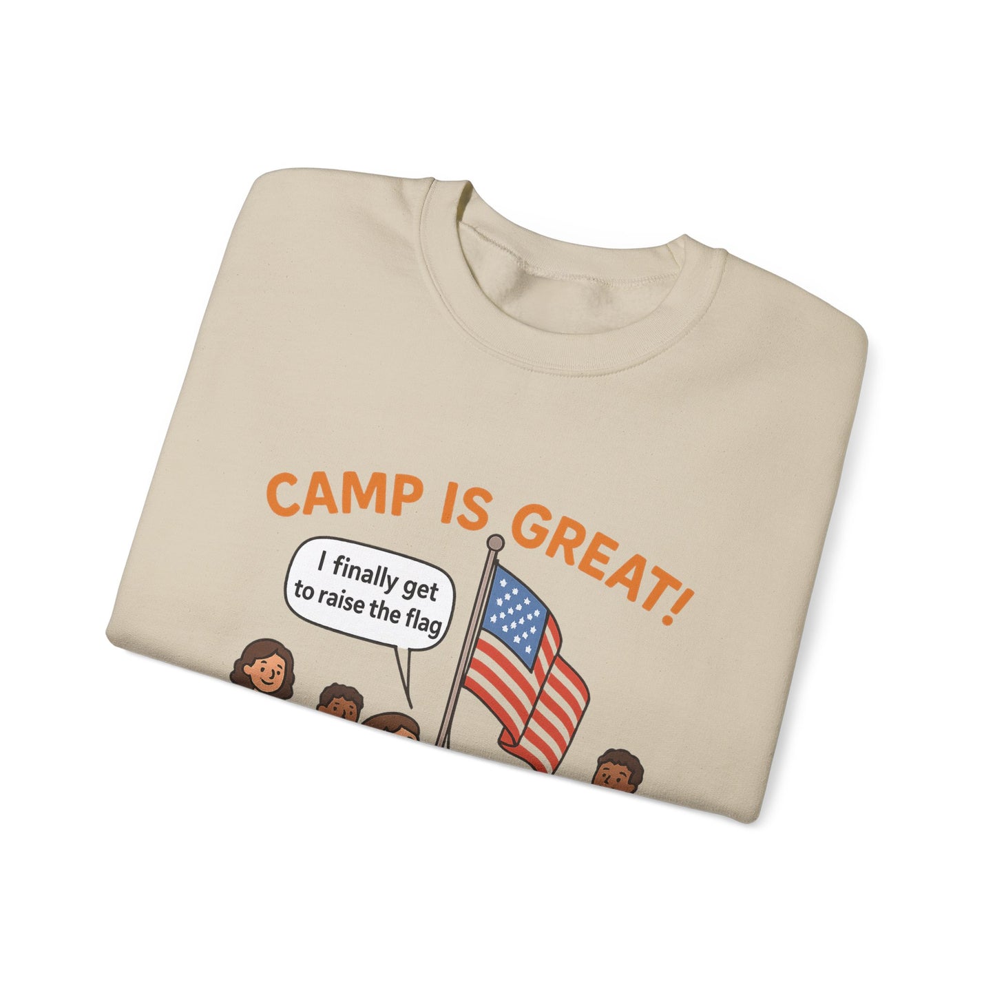 Unisex Heavy Blend™ Crewneck Sweatshirt Flag