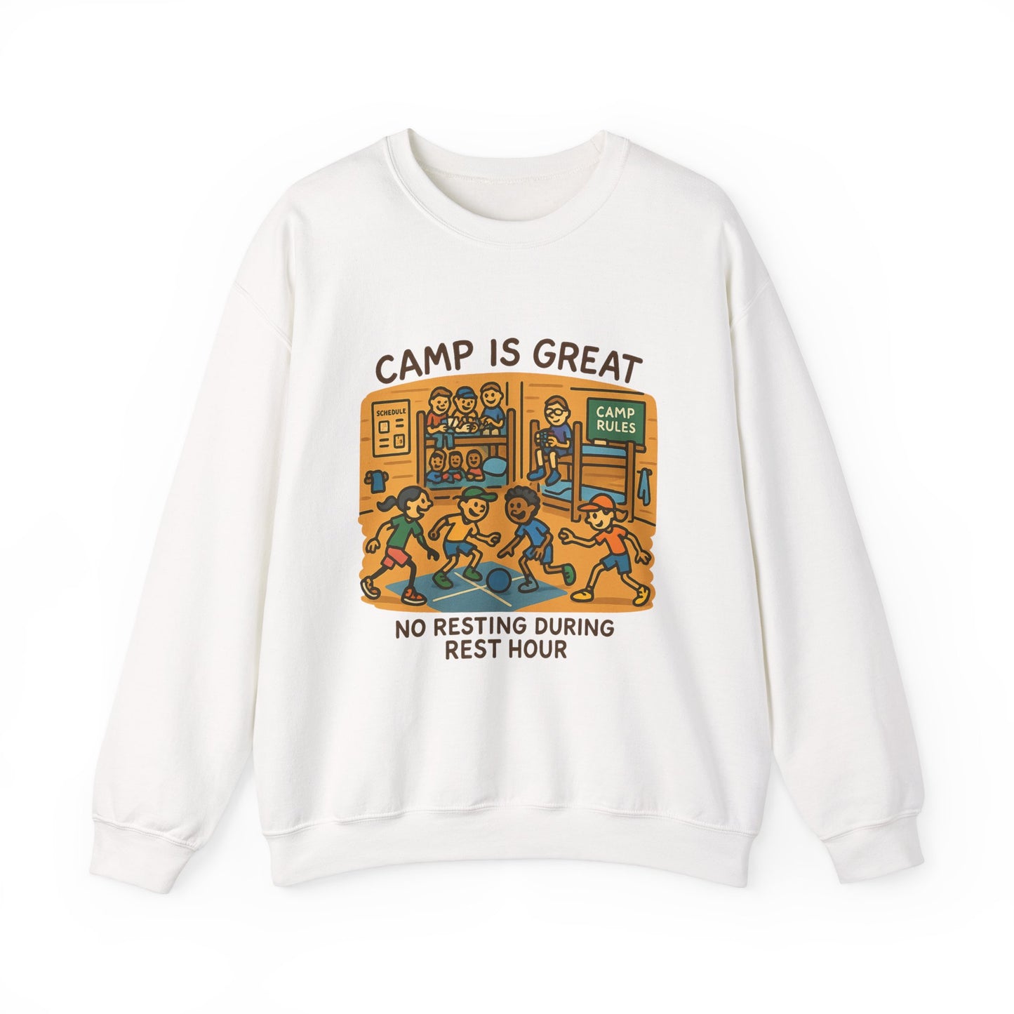 Unisex Heavy Blend™ Crewneck Sweatshirt Rest Hour