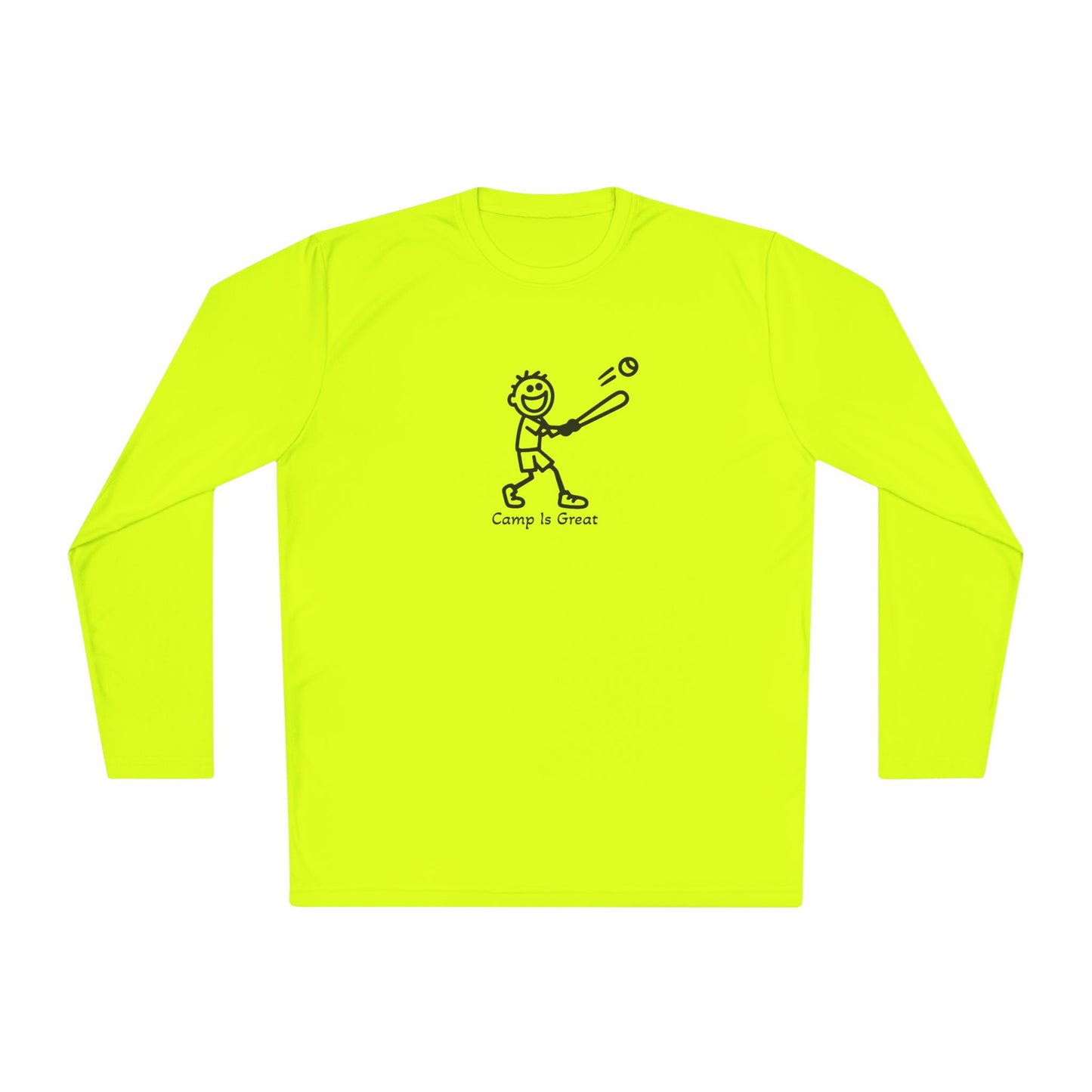 Unisex Lightweight Long Sleeve Tee Baseball