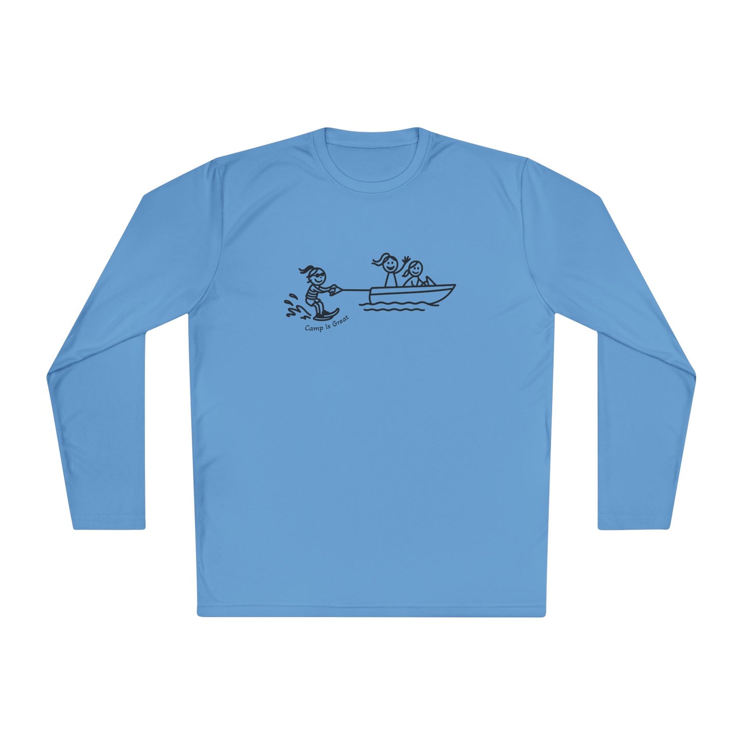 Unisex Lightweight Long Sleeve Tee Waterski