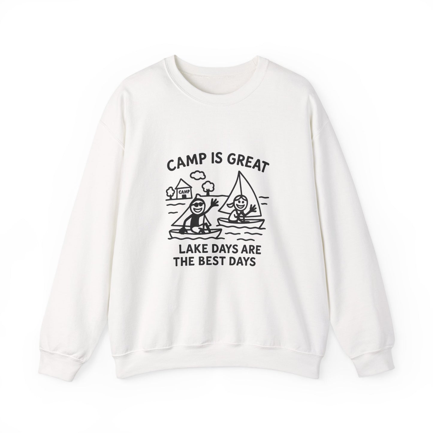 Unisex Heavy Blend™ Crewneck Sweatshirt Lake Days