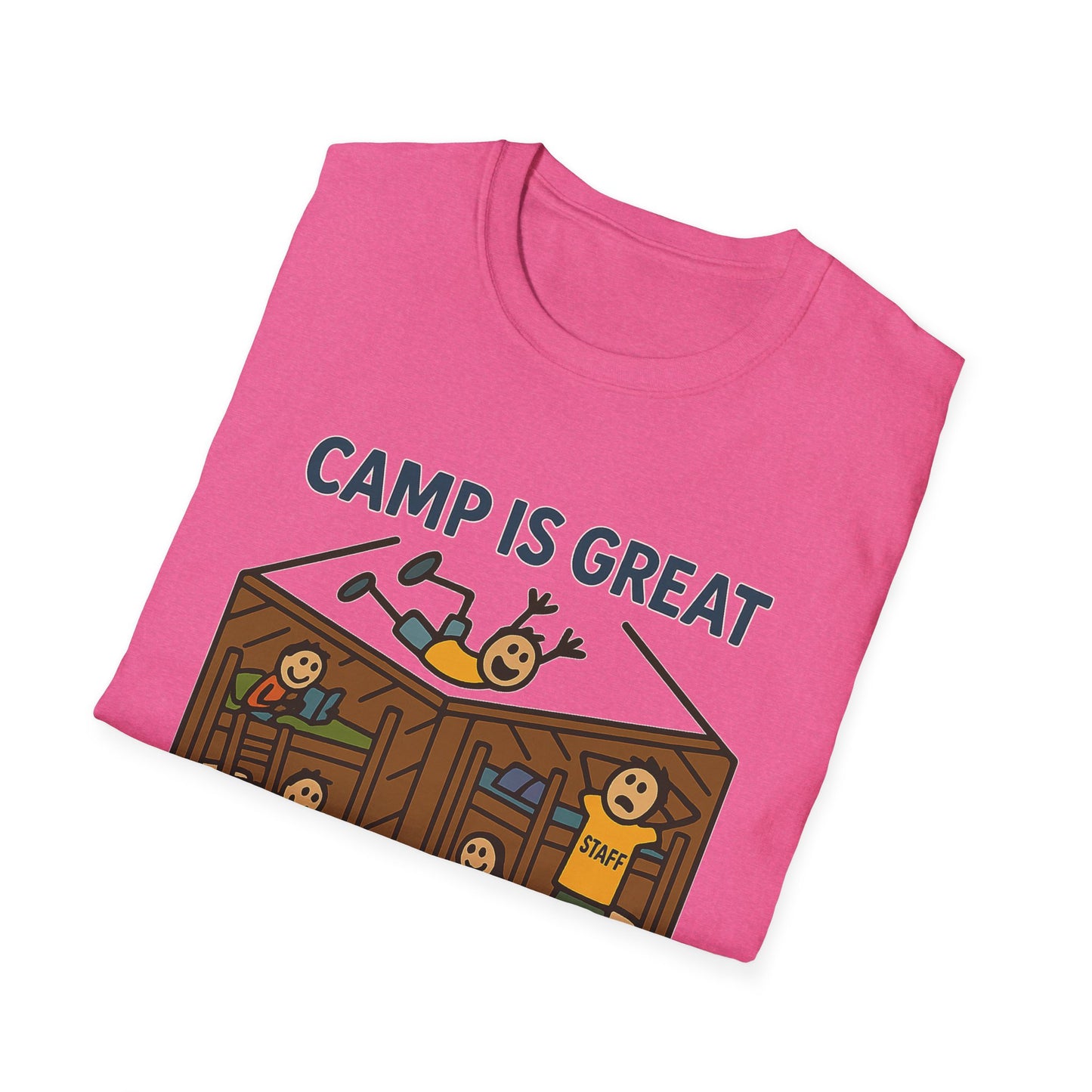 Unisex Softstyle T-Shirt Typical Day in the Cabin