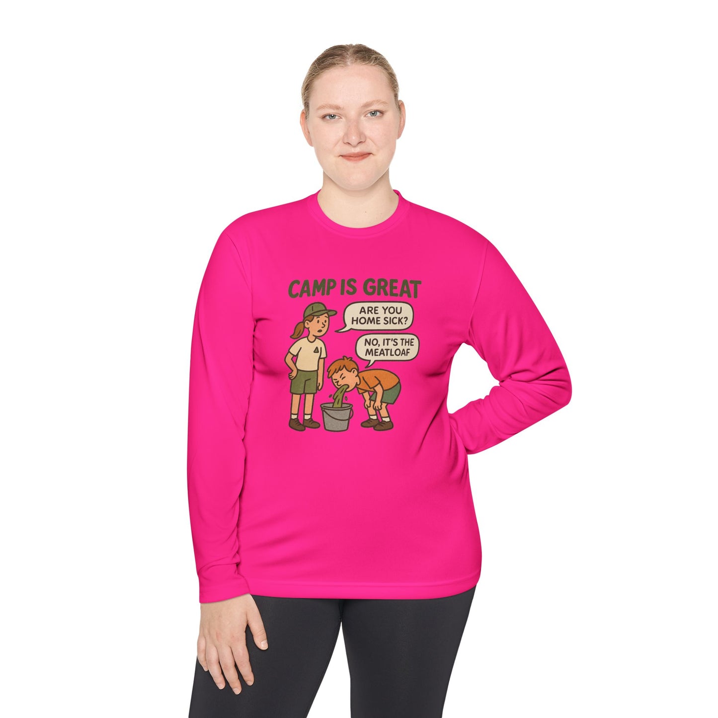 Unisex Lightweight Long Sleeve Tee Meatloaf