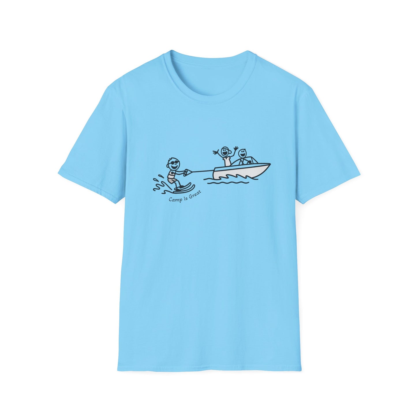 Unisex Softstyle T-Shirt Waterski