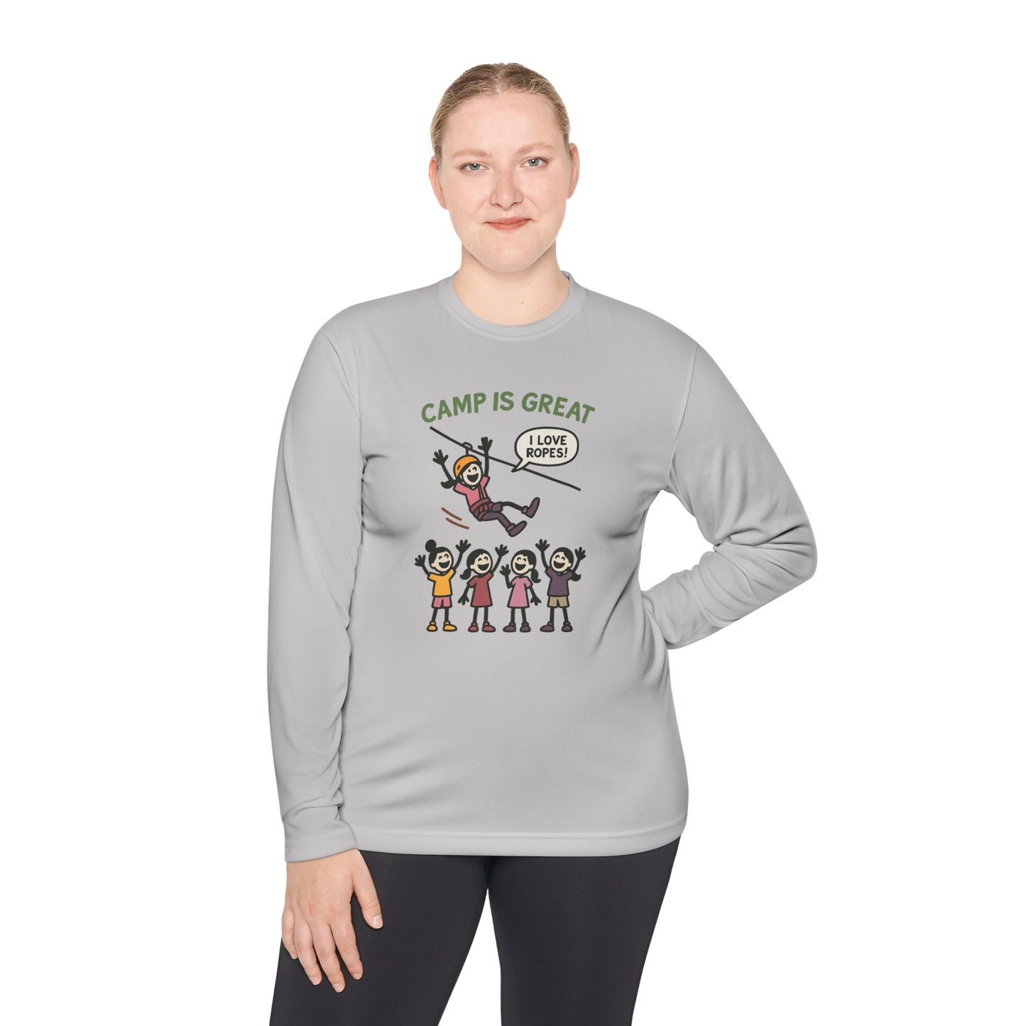 Unisex Lightweight Long Sleeve Tee Ropes