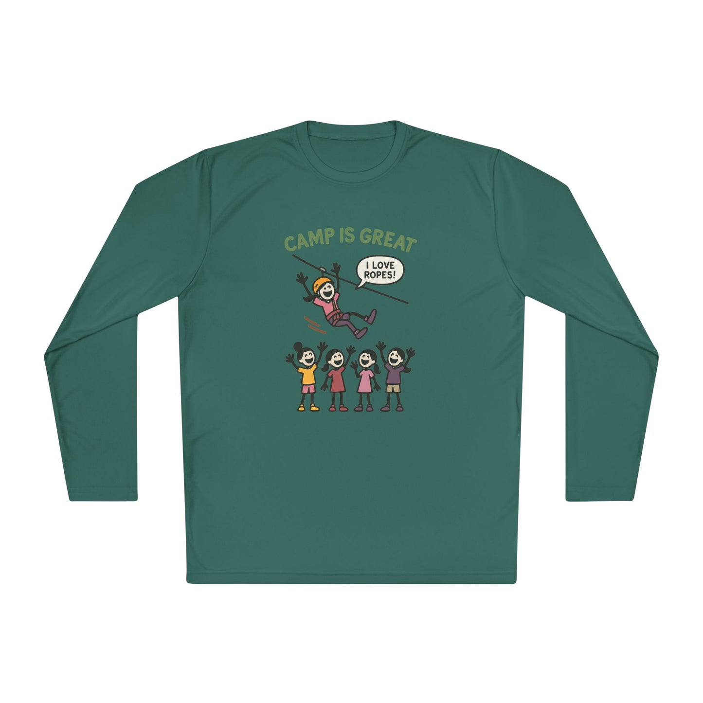 Unisex Lightweight Long Sleeve Tee Ropes