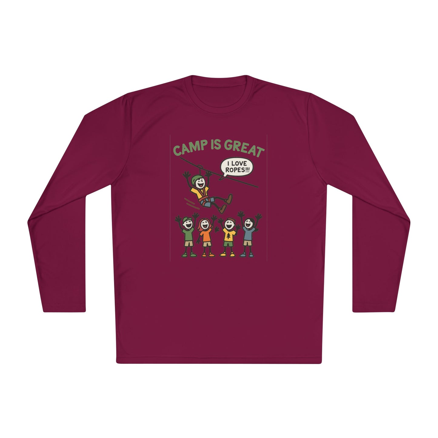 Unisex Lightweight Long Sleeve Tee Ropes