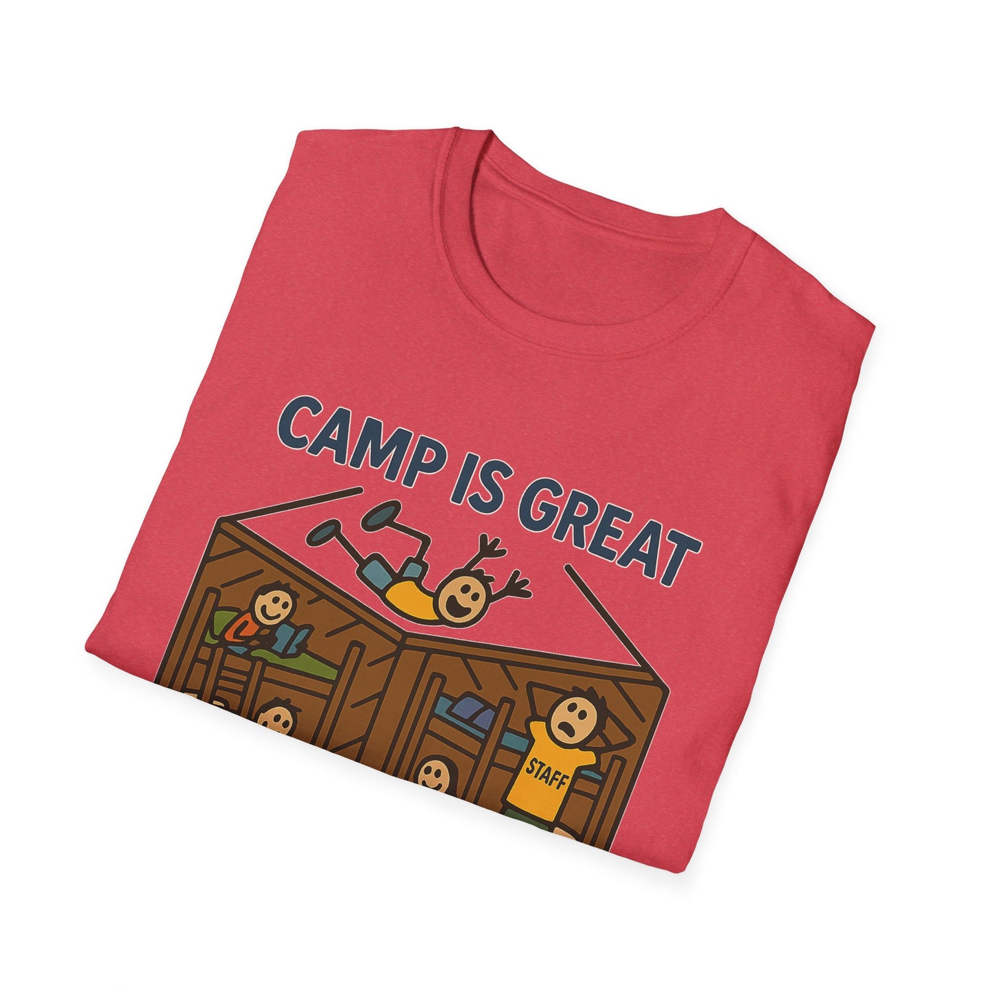 Unisex Softstyle T-Shirt Typical Day in the Cabin