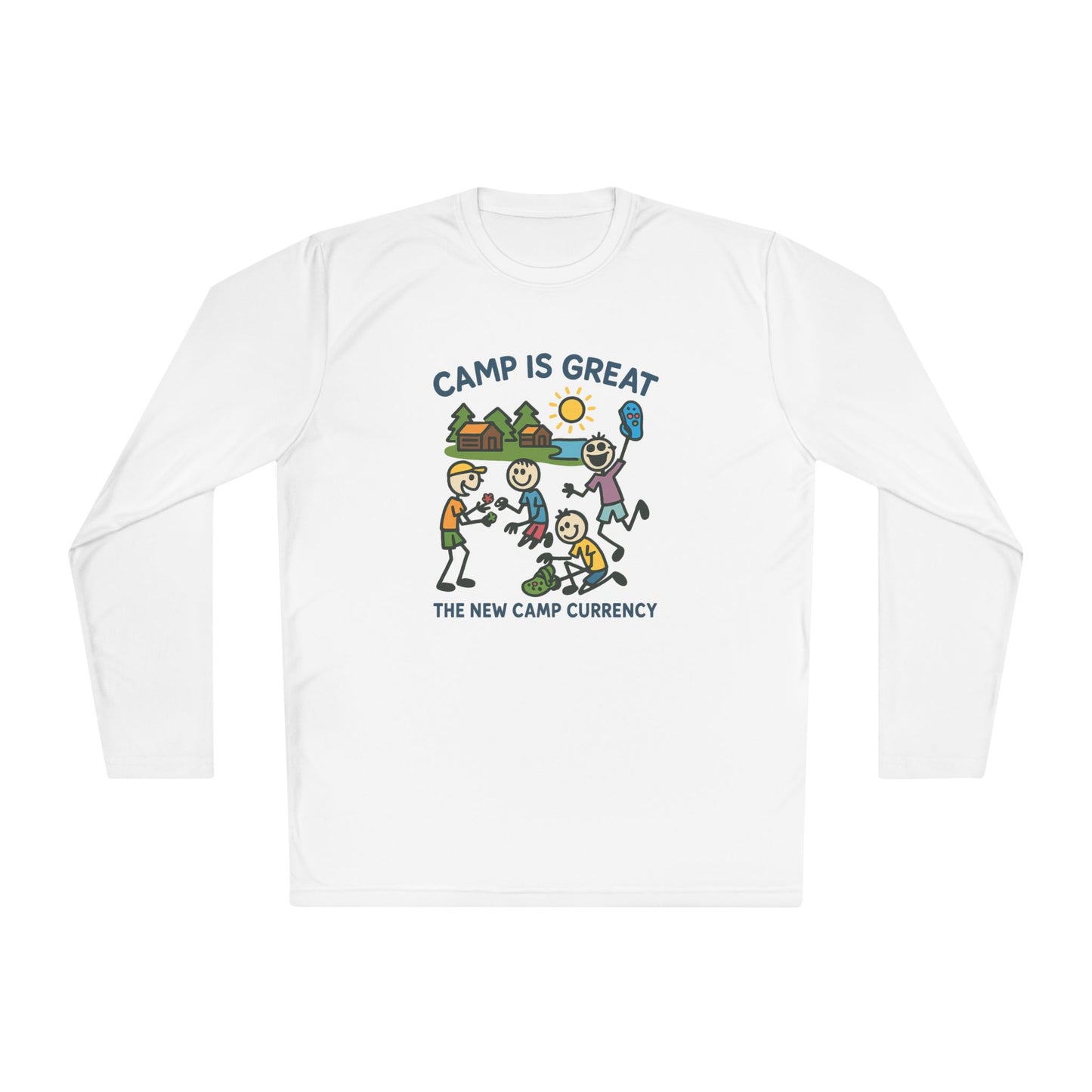 Unisex Lightweight Long Sleeve Tee Shoe Charms