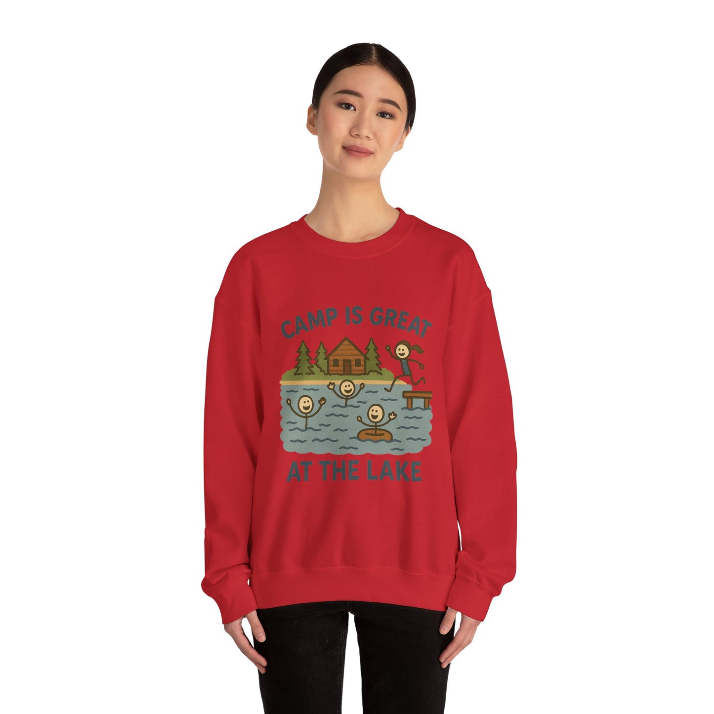 Unisex Heavy Blend™ Crewneck Sweatshirt Lake