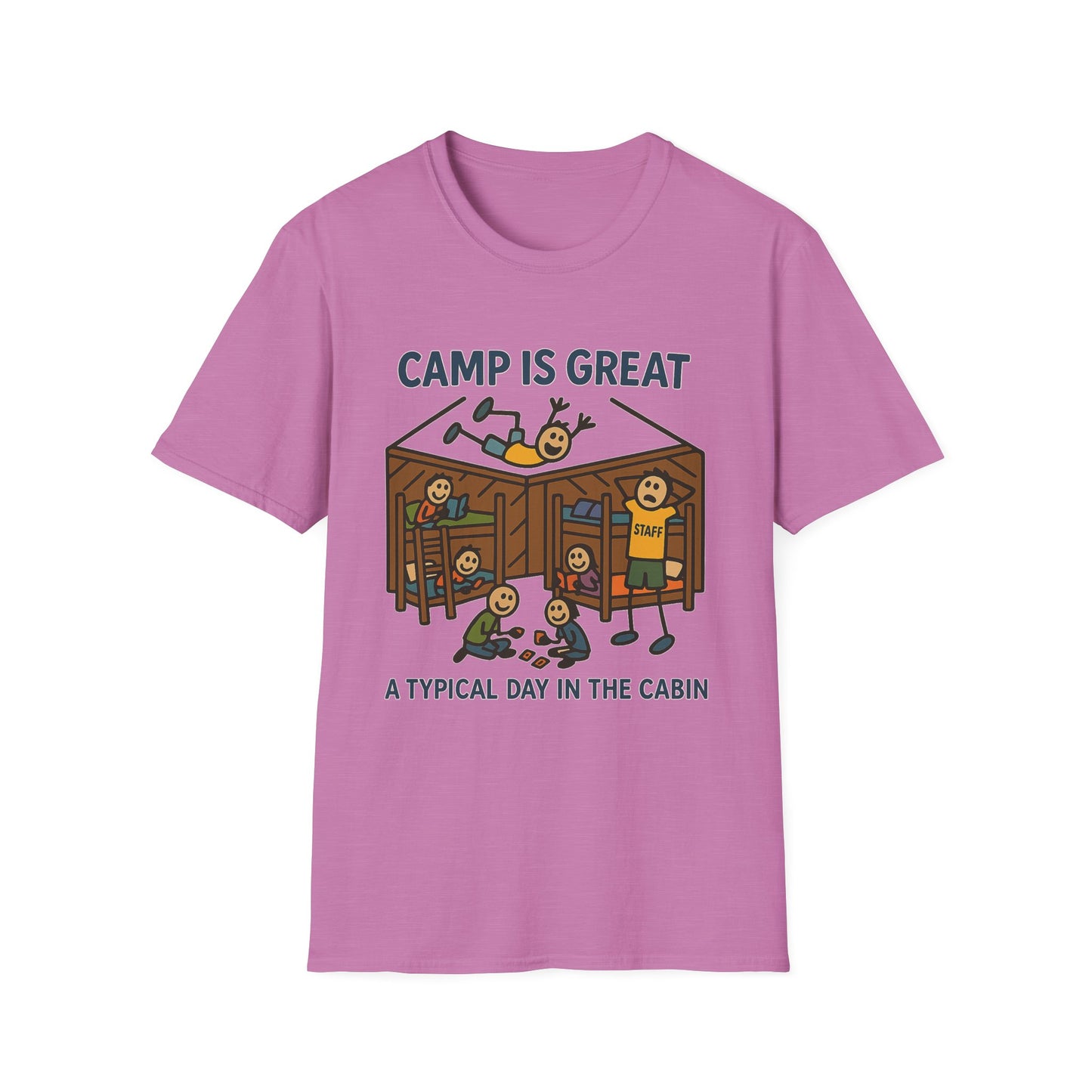 Unisex Softstyle T-Shirt Typical Day in the Cabin