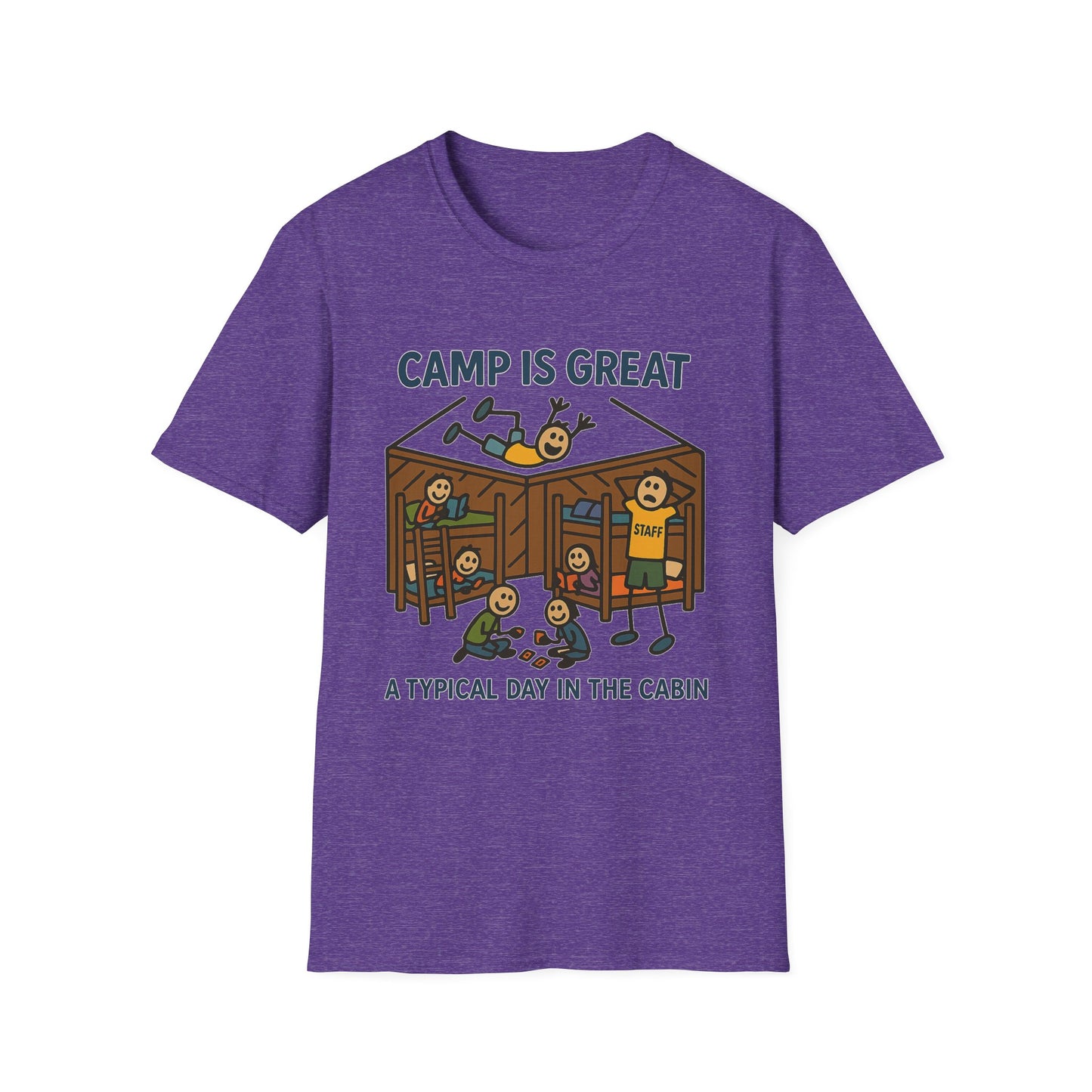 Unisex Softstyle T-Shirt Typical Day in the Cabin